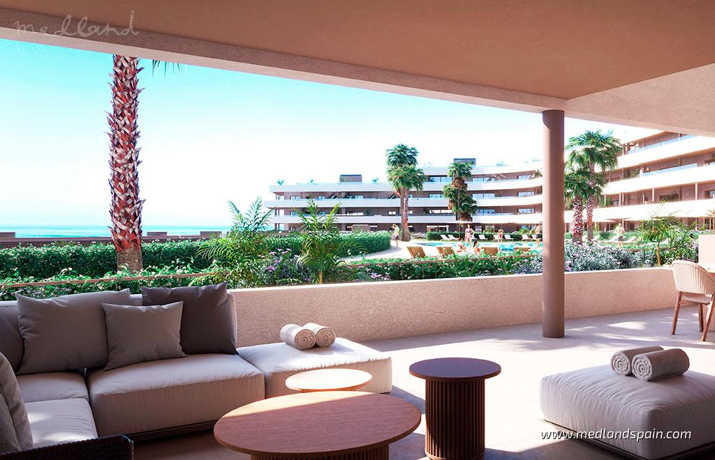 Dzīvoklis Manilva, Malaga, Spānijā 2 istabas, 122 m2 Nr. 140226