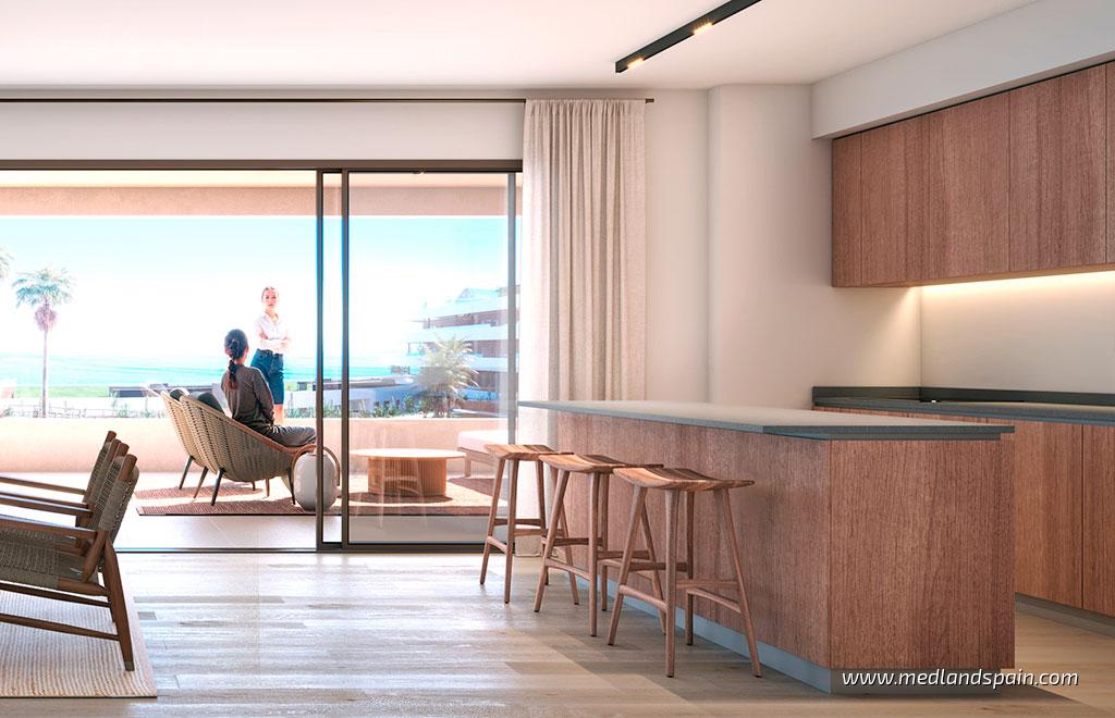 Dzīvoklis Manilva, Malaga, Spānijā 2 istabas, 122 m2 Nr. 140226