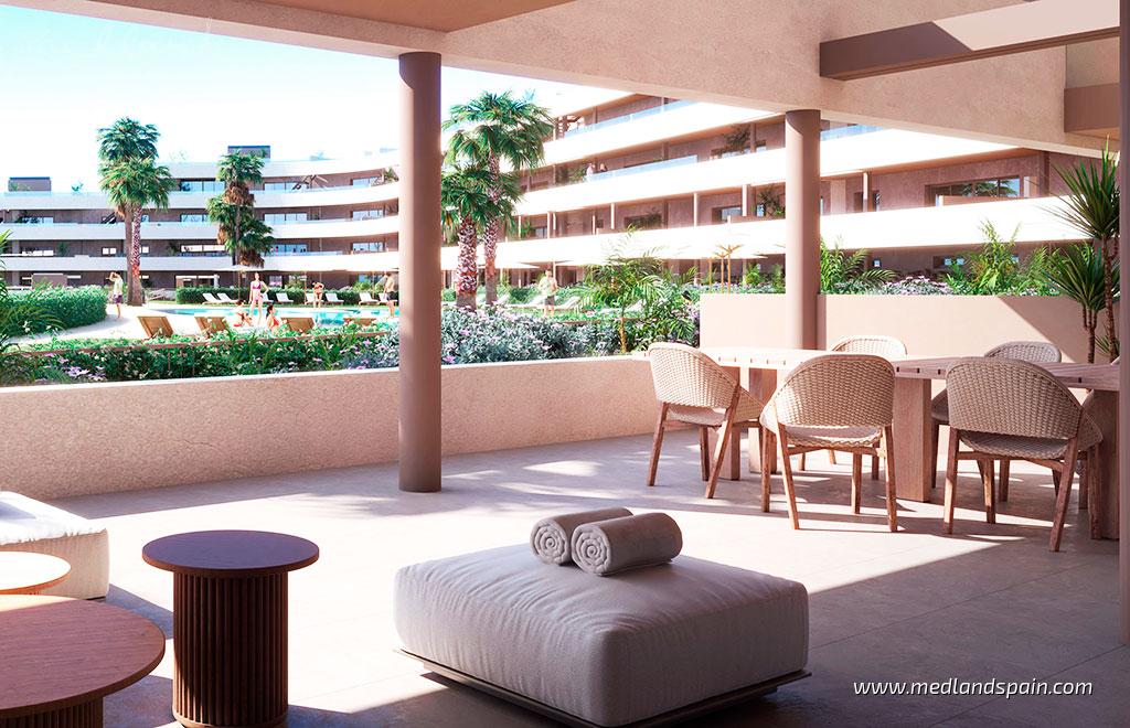 Dzīvoklis Manilva, Malaga, Spānijā 2 istabas, 122 m2 Nr. 140226