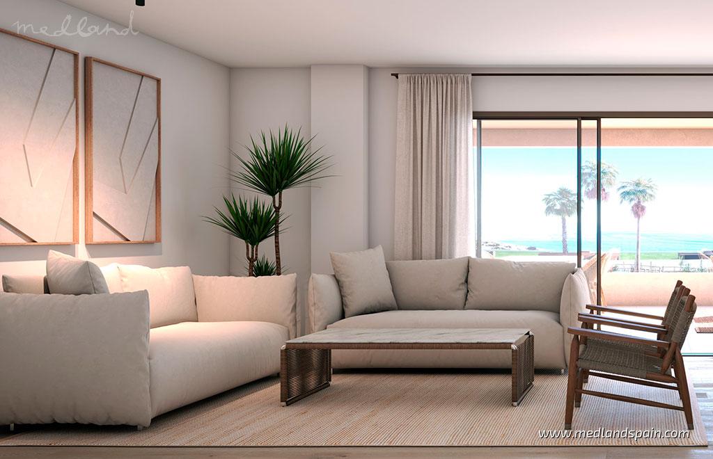 Dzīvoklis Manilva, Malaga, Spānijā 2 istabas, 122 m2 Nr. 140226