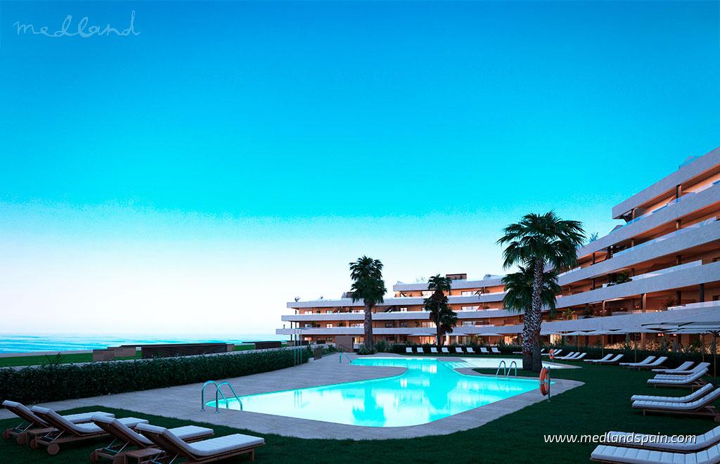 Lägenhet i Manilva, Malaga, Spanien 3 sovrum, 122 kvm. Nr. 140227