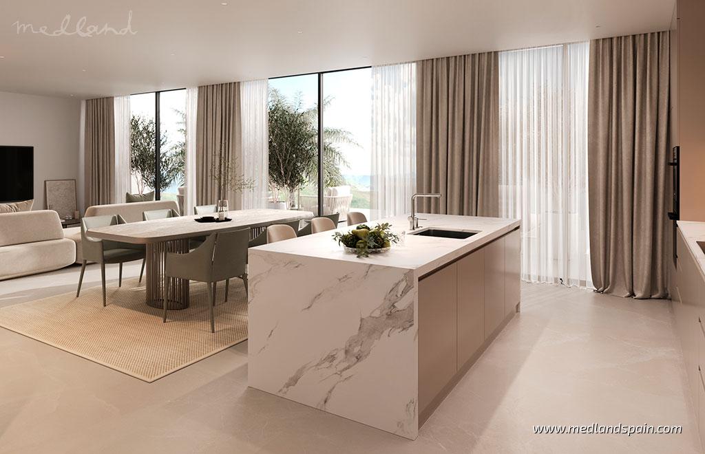Dzīvoklis Estepona, Malaga, Spānijā 3 istabas, 129 m2 Nr. 140229