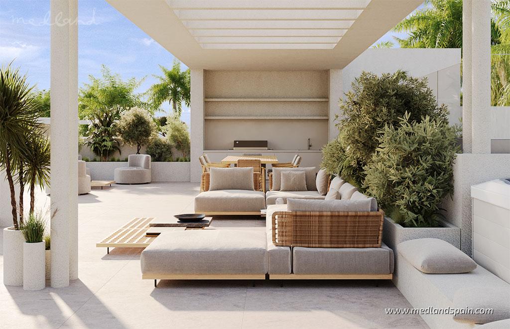 Dzīvoklis Estepona, Malaga, Spānijā 3 istabas, 129 m2 Nr. 140229