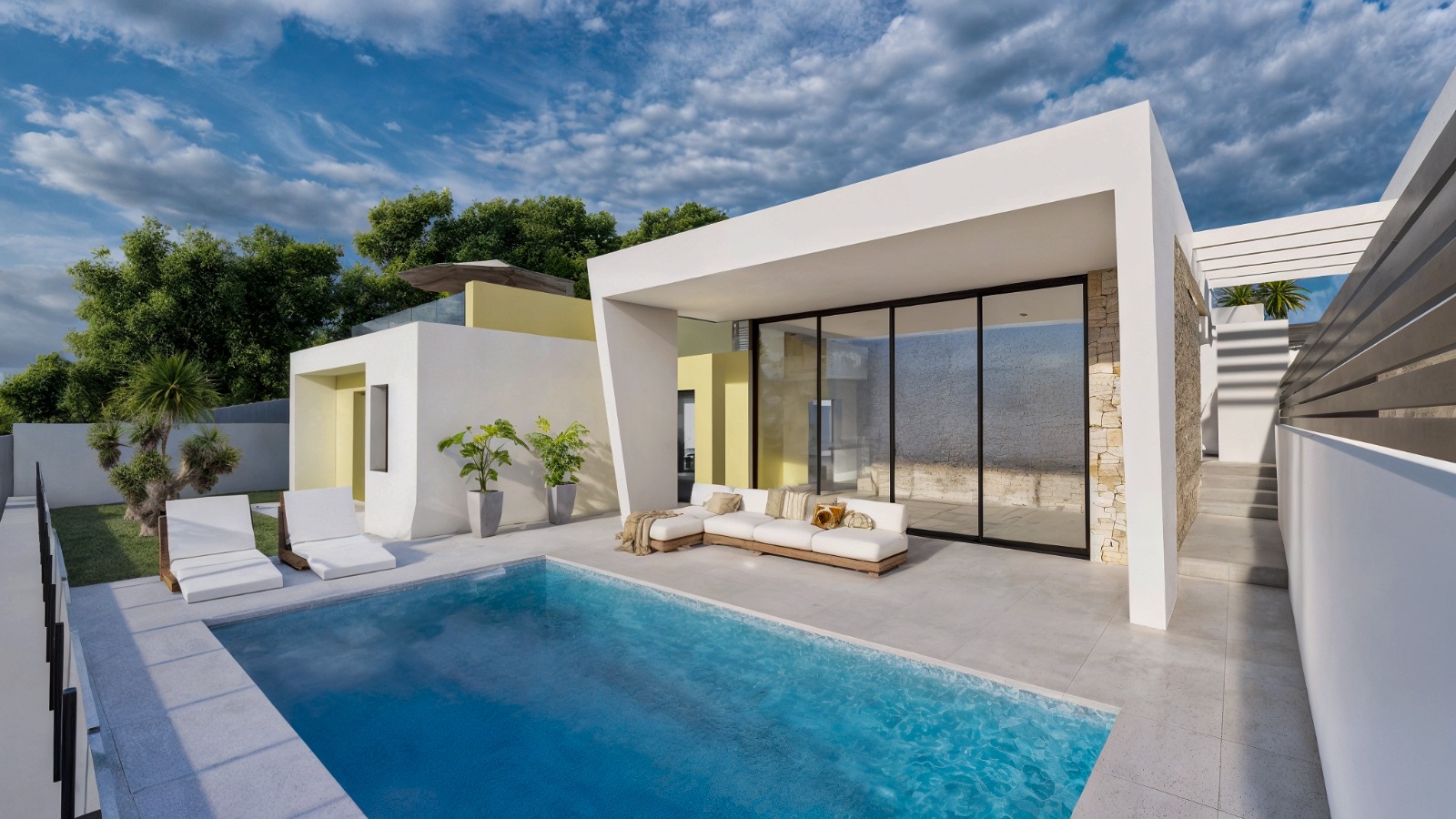 Villa en Torrevieja, Alicante, España 3 dormitorios, 120 m2 No. 163628