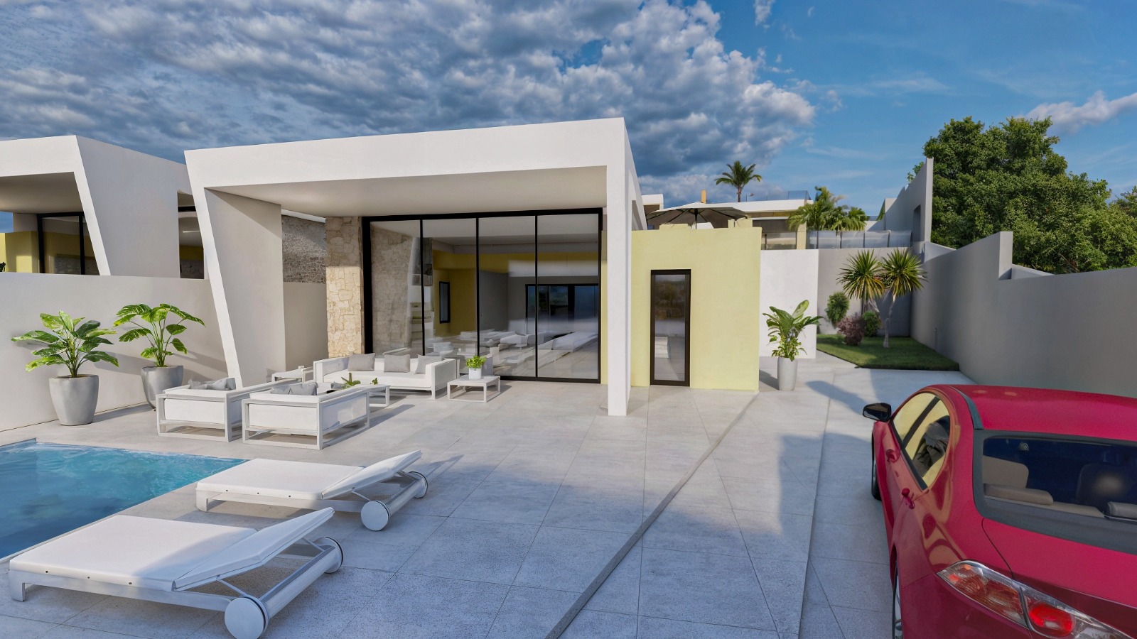 Villa en Torrevieja, Alicante, España 3 dormitorios, 120 m2 No. 163628