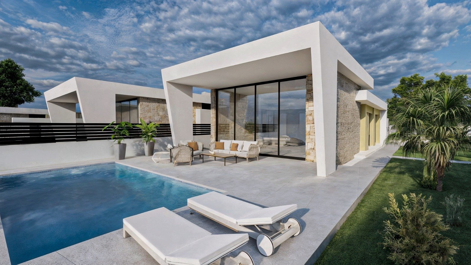 Villa en Torrevieja, Alicante, España 3 dormitorios, 120 m2 No. 163628