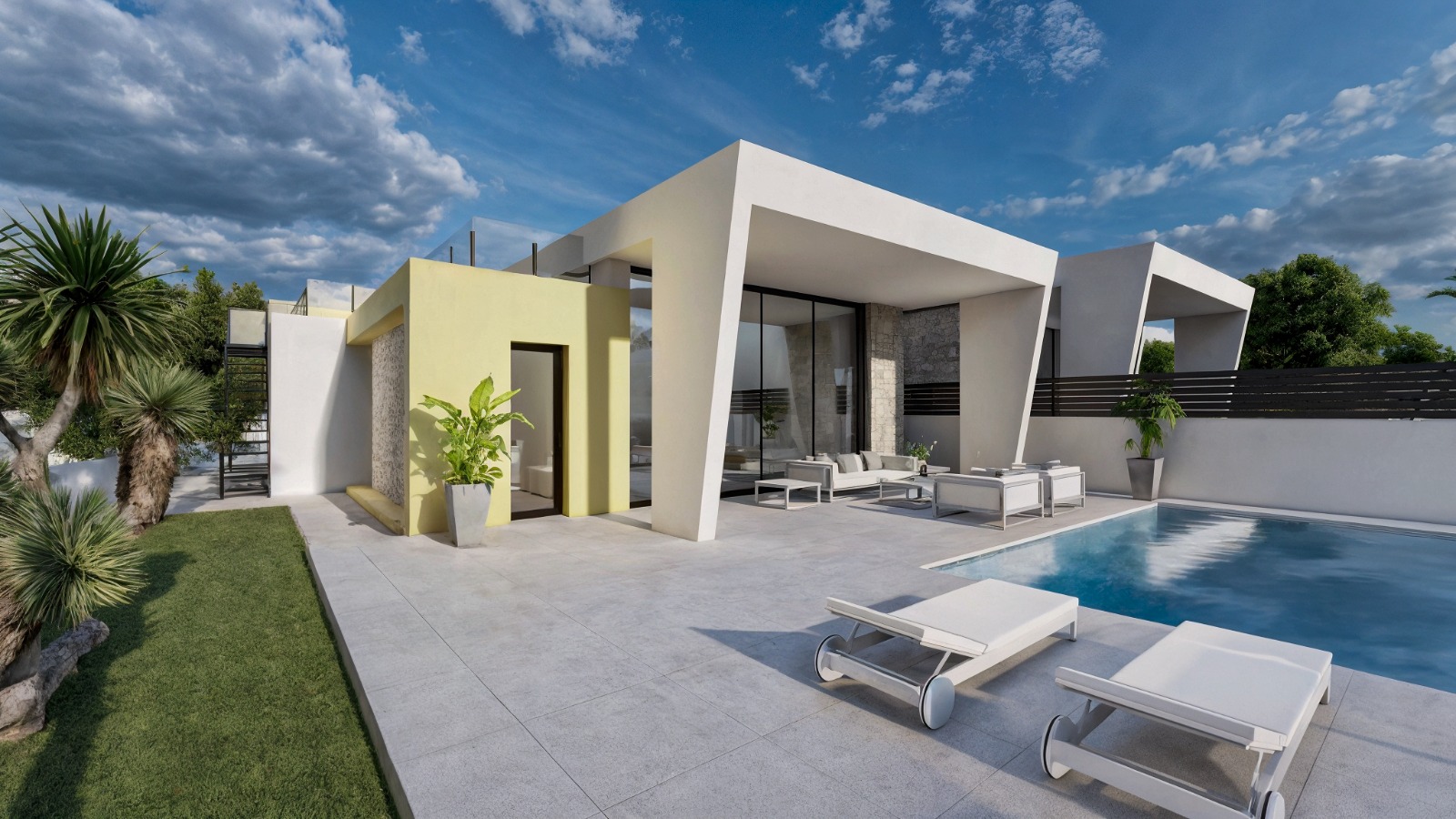 Villa en Torrevieja, Alicante, España 3 dormitorios, 120 m2 No. 163628
