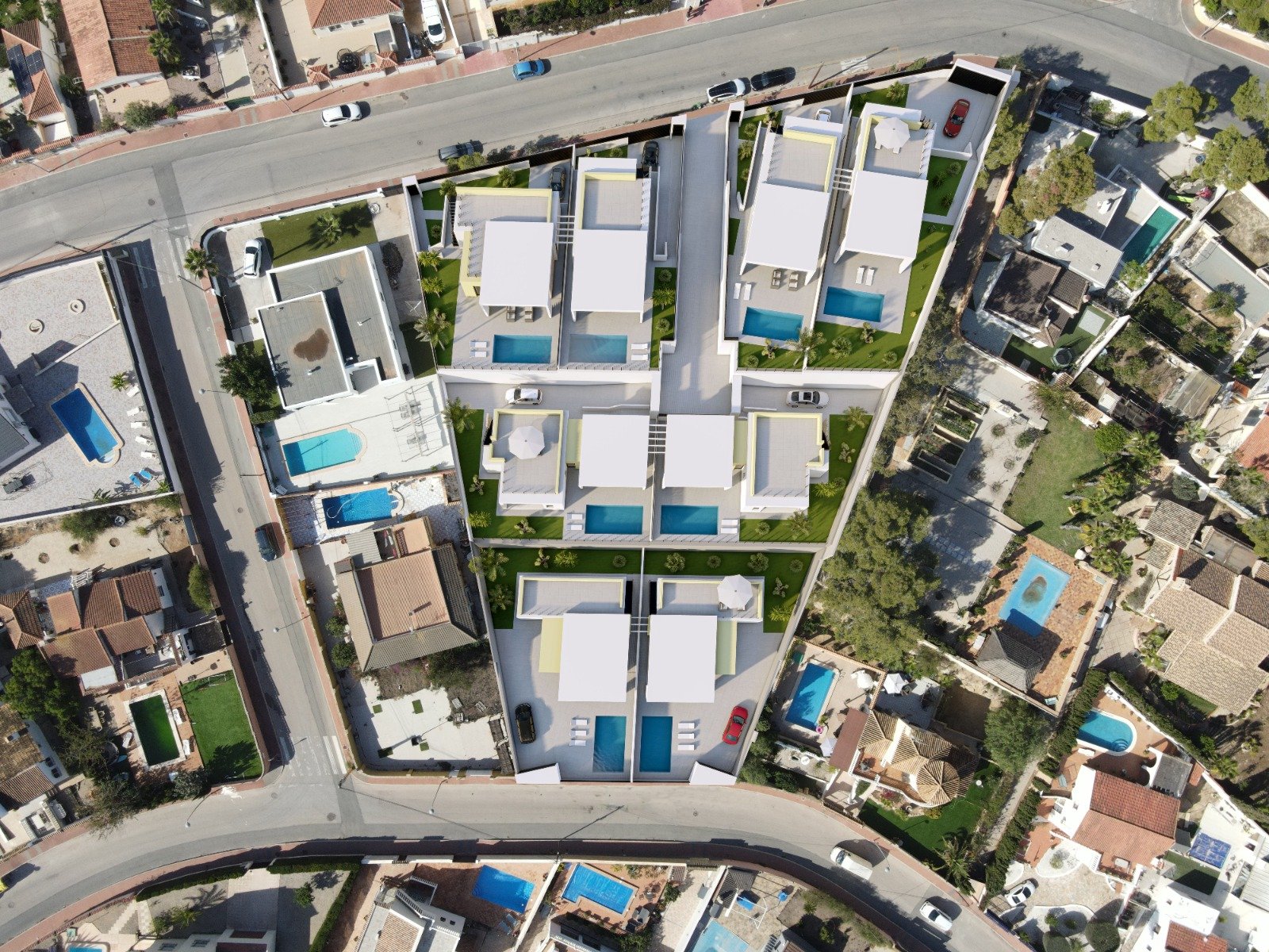 Villa en Torrevieja, Alicante, España 3 dormitorios, 120 m2 No. 163628