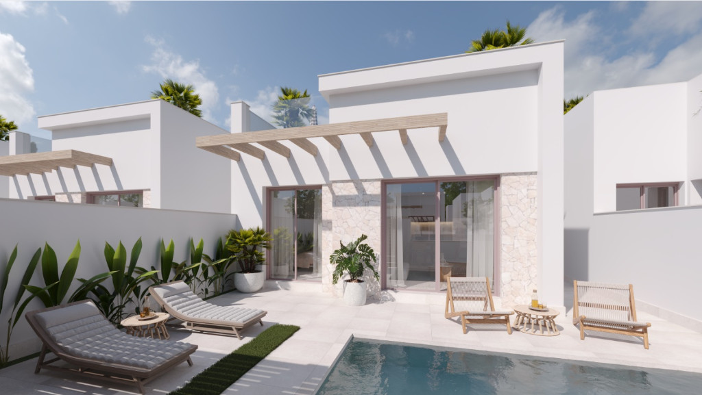 Villa Torre-Pacheco, Murcia, Spānijā 2 istabas, 75 m2 Nr. 145166