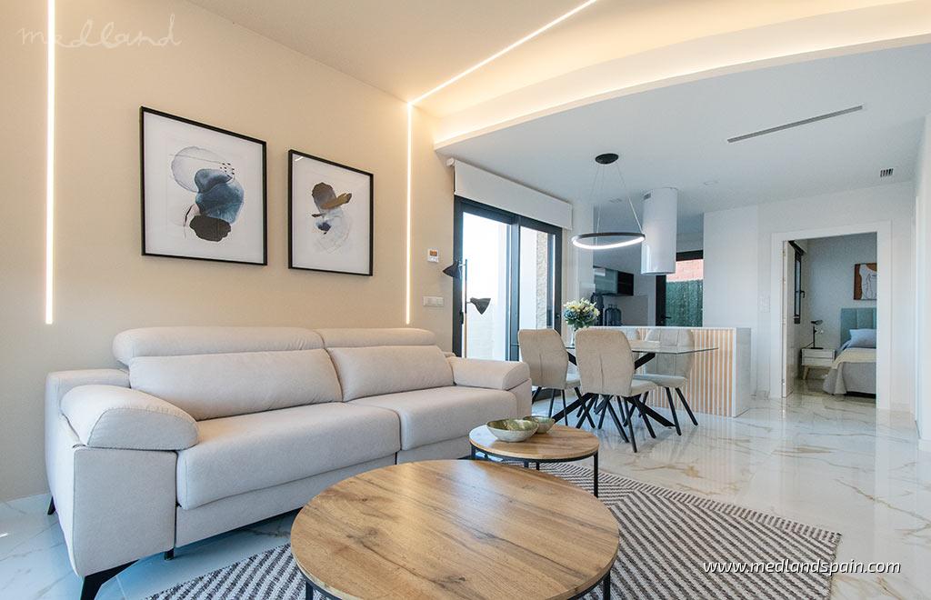 Villa in Los Montesinos, Alicante, Spanien 3 Schlafzimmer, 108 m2 Nr. 72199