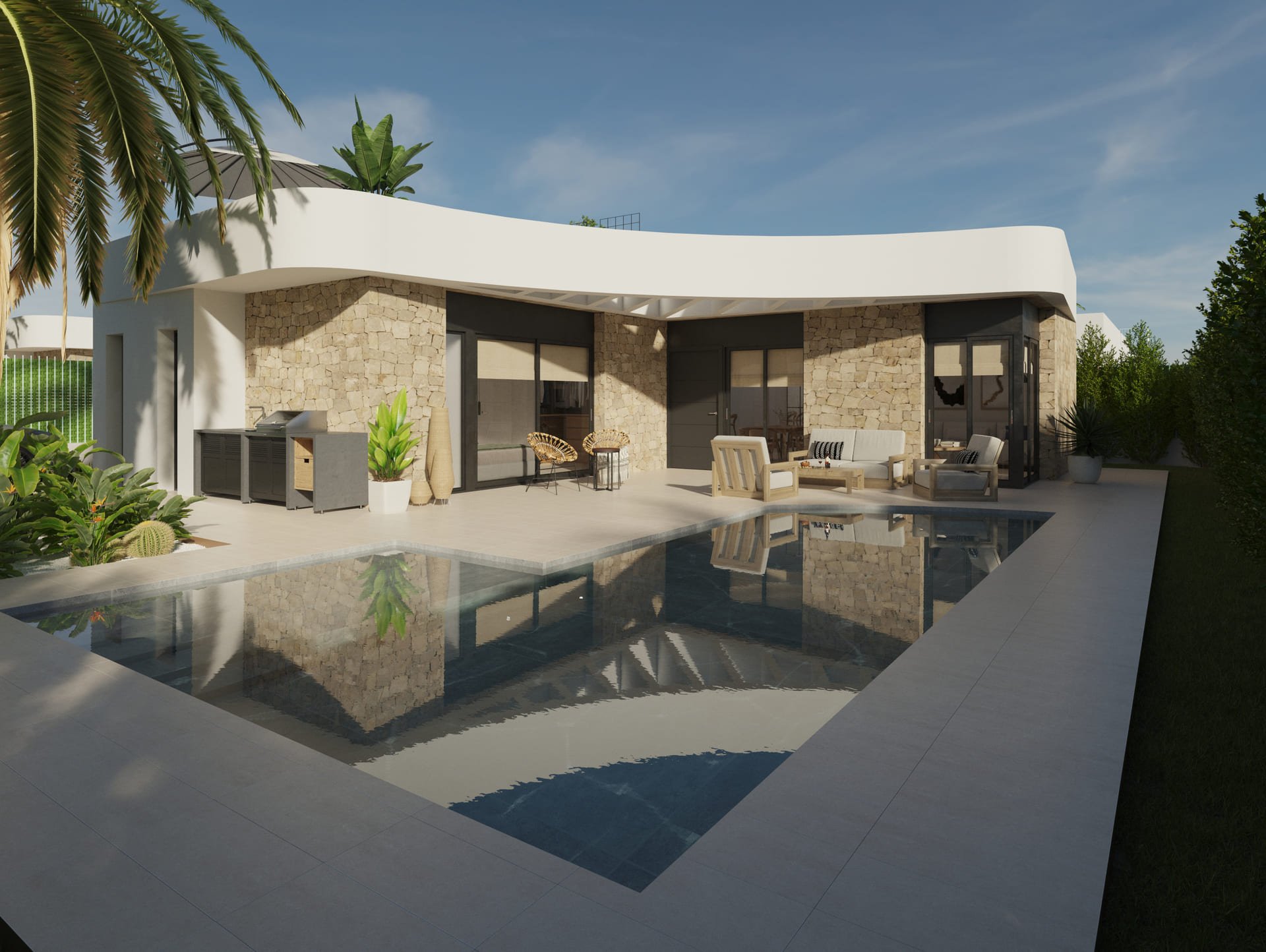 Huvila Los Montesinos, Alicante, Espanja 3 makuuhuonetta, 117 m2 No. 167604