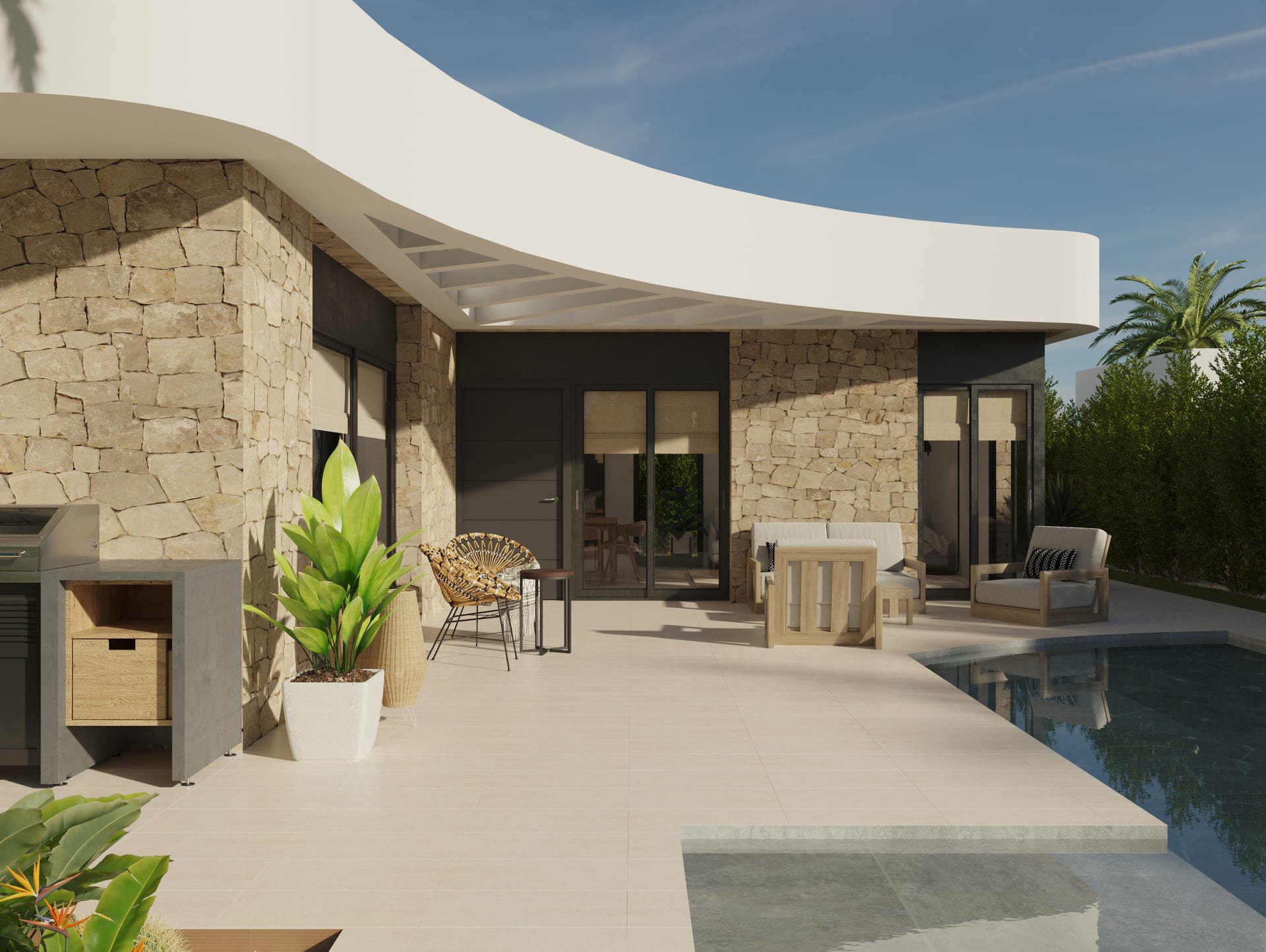 Huvila Los Montesinos, Alicante, Espanja 3 makuuhuonetta, 117 m2 No. 167604