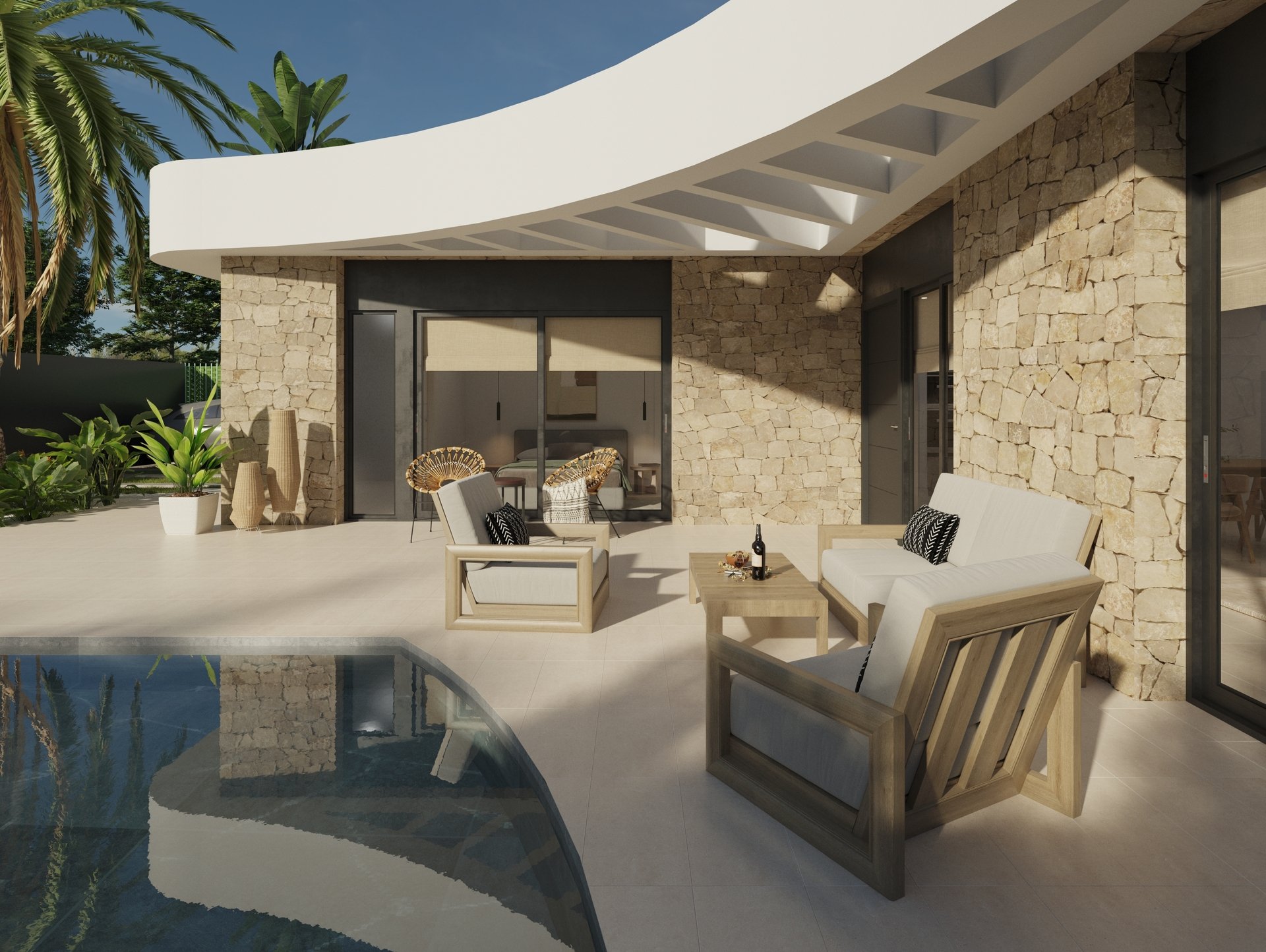 Huvila Los Montesinos, Alicante, Espanja 3 makuuhuonetta, 117 m2 No. 167604