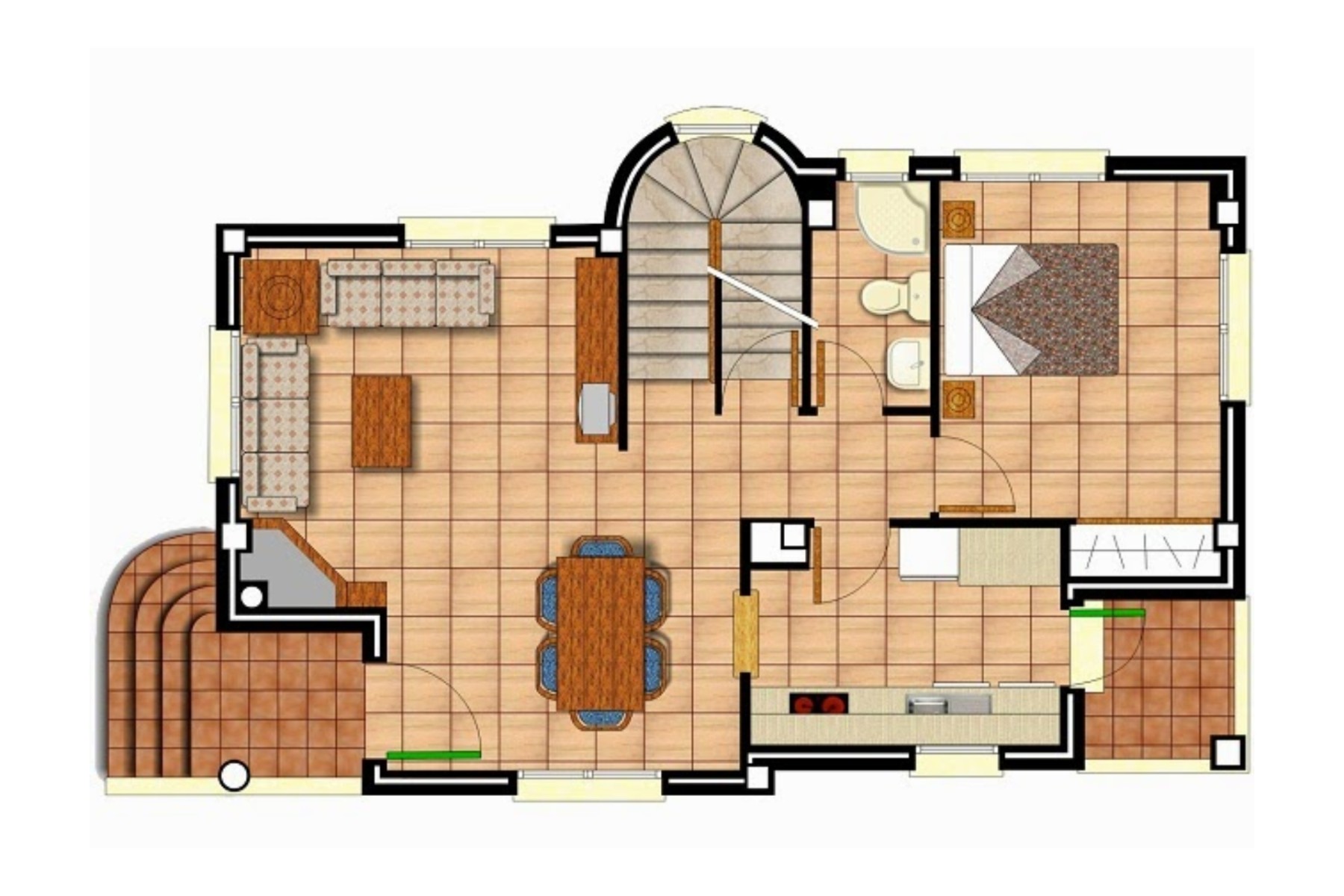 Huvila Ciudad Quesada, Alicante, Espanja 3 makuuhuonetta, 176 m2 No. 195654