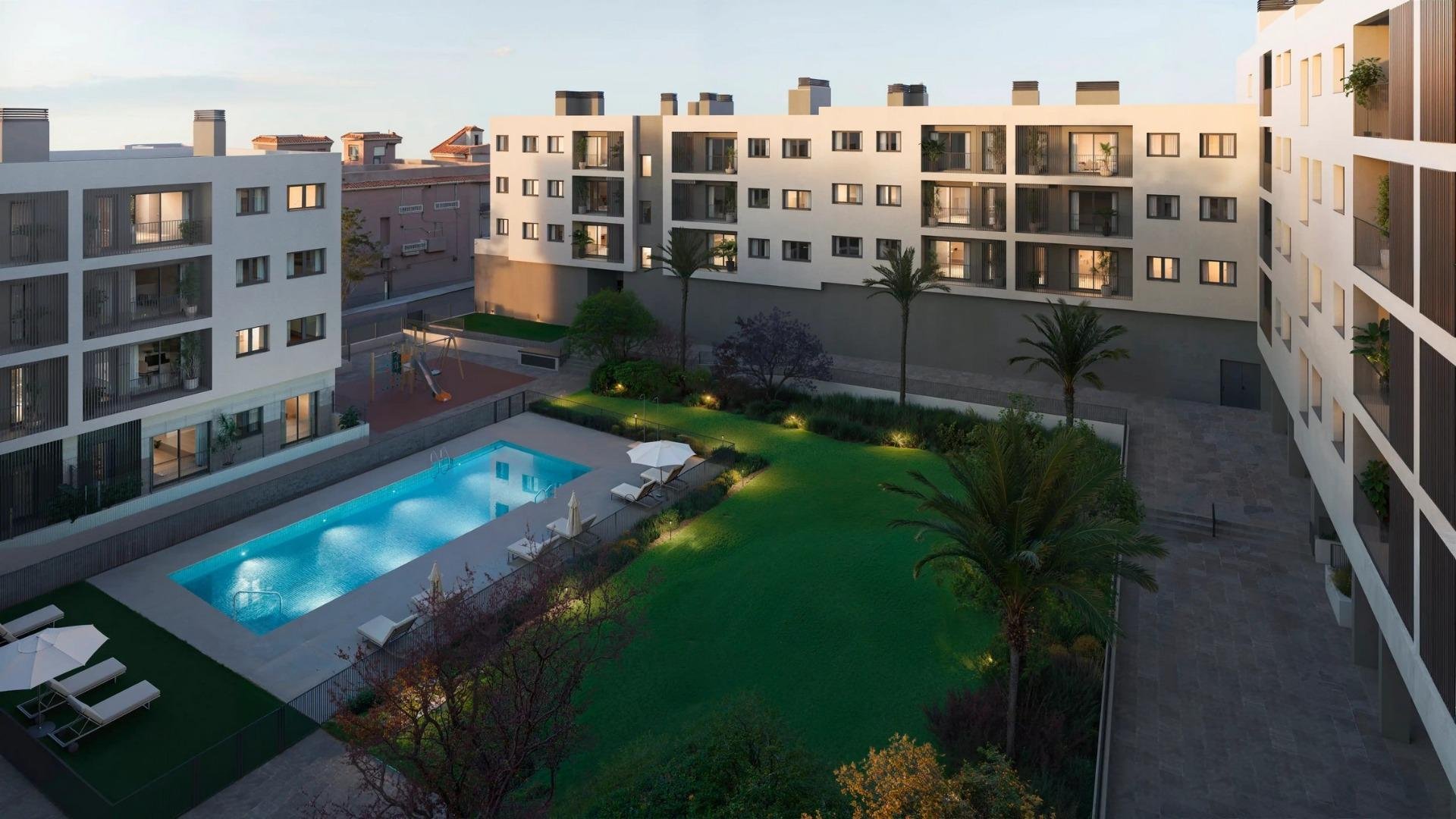 Wohnung in Alicante, Spanien 2 Schlafzimmer, 83 m2 Nr. 180478