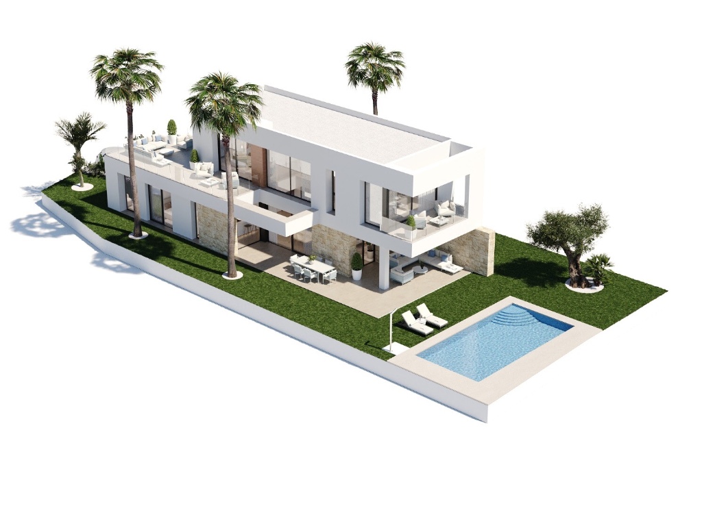 Villa in Benidorm, Alicante, Spanien 4 Schlafzimmer, 155 m2 Nr. 145382