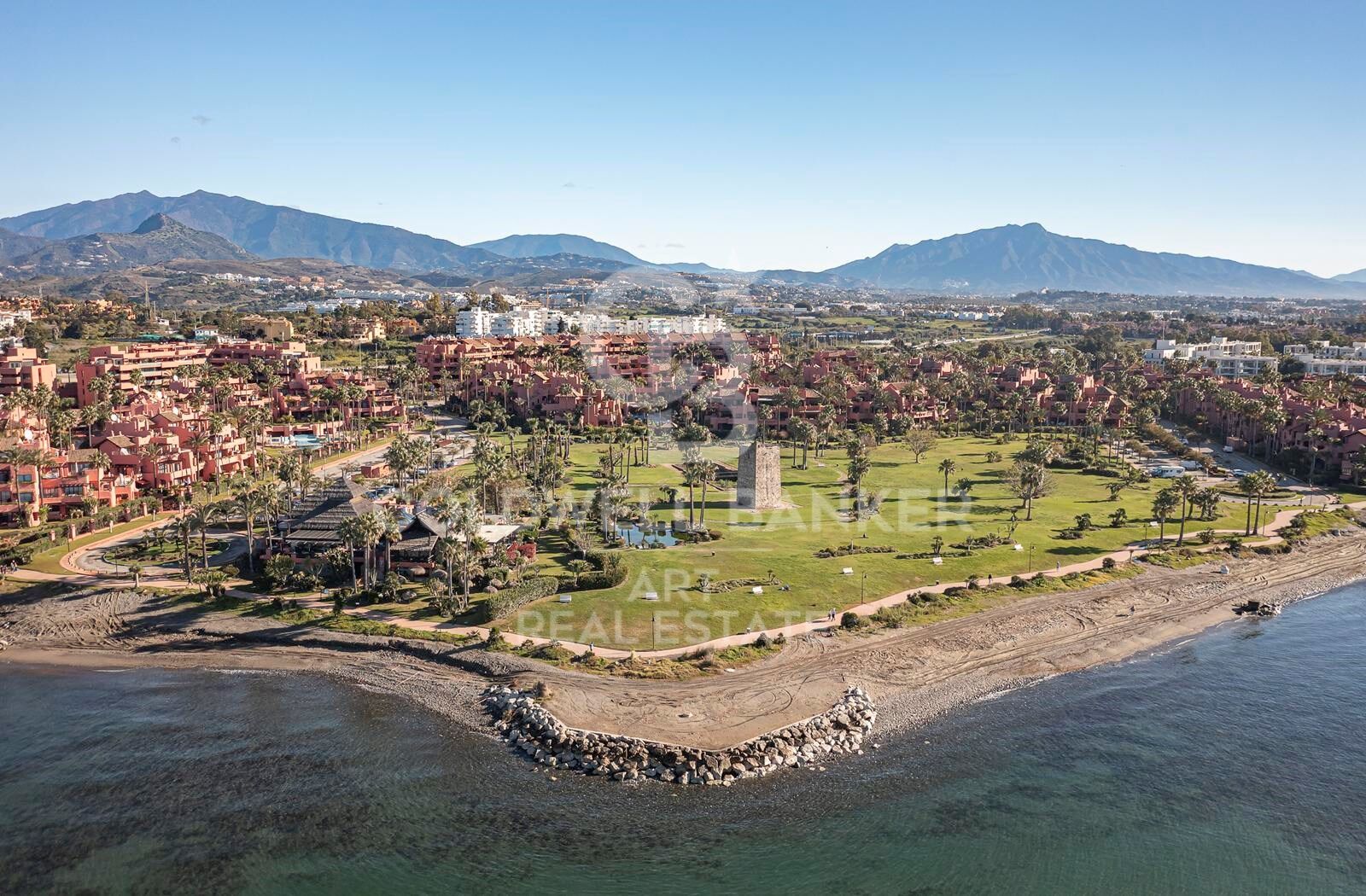 Penthouse w Estepona, Malaga, Hiszpania 3 sypialnie, 206 mkw. nr 158352