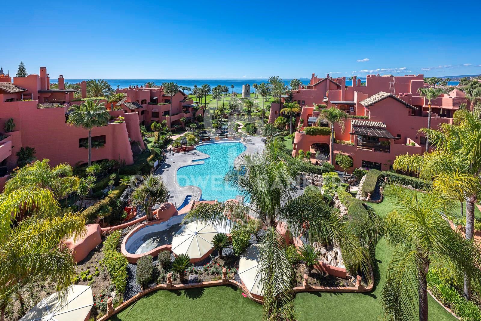 Penthouse w Estepona, Malaga, Hiszpania 3 sypialnie, 206 mkw. nr 158352
