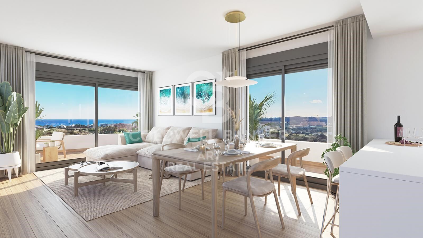 Penthouse w Estepona, Malaga, Hiszpania 3 sypialnie, 117 mkw. nr 159096