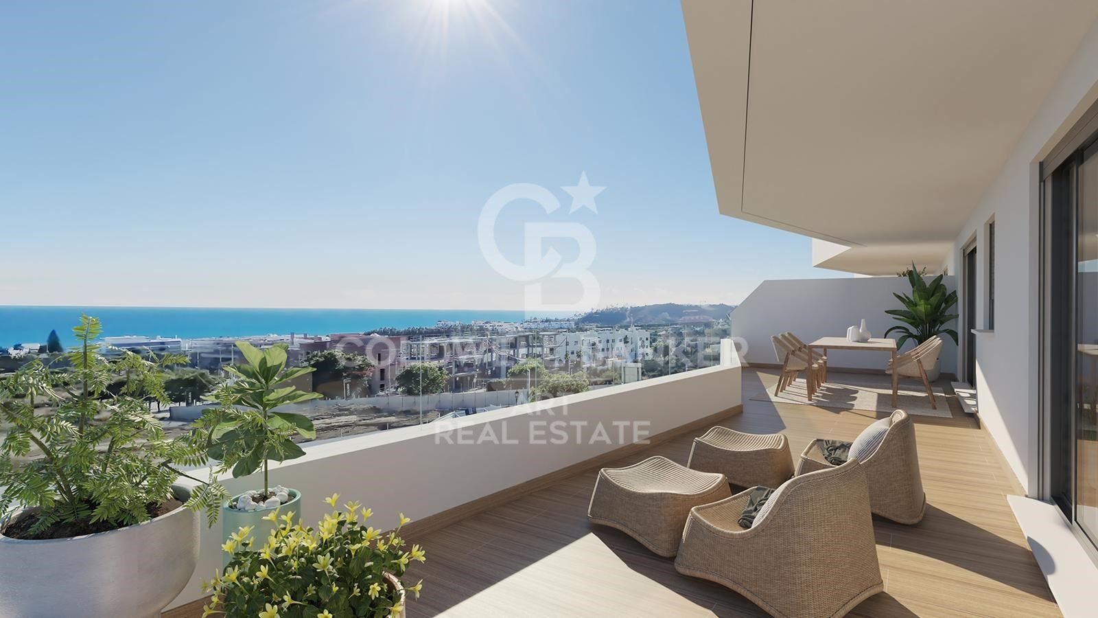 Penthouse w Estepona, Malaga, Hiszpania 3 sypialnie, 117 mkw. nr 159096