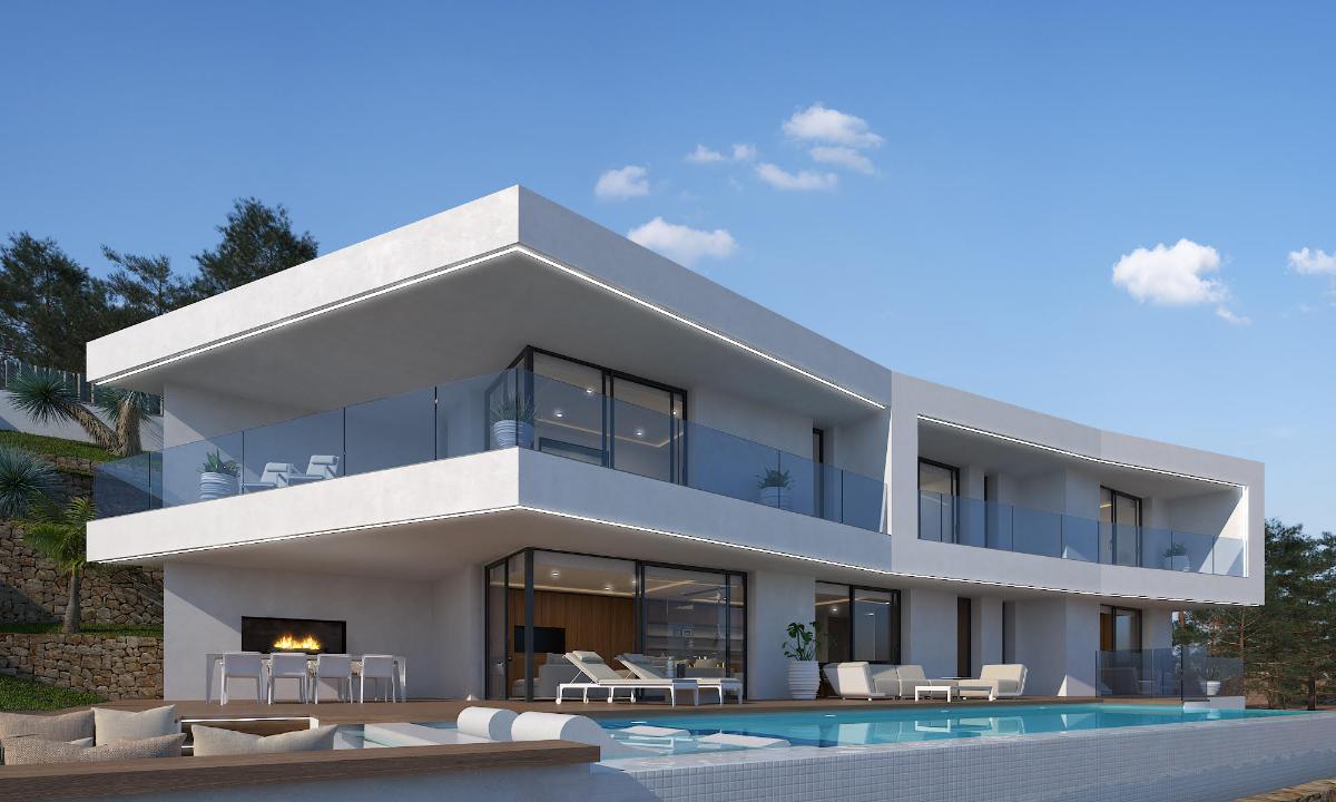 Huvila Javea, Alicante, Espanja 4 makuuhuonetta, 230 m2 No. 80512