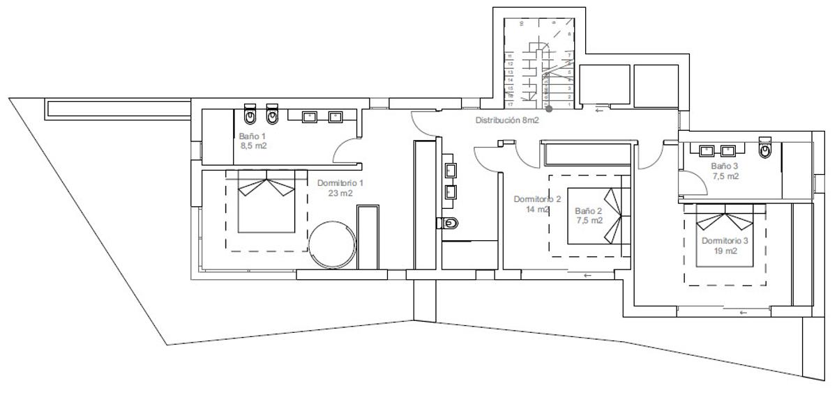 Huvila Javea, Alicante, Espanja 4 makuuhuonetta, 230 m2 No. 80512