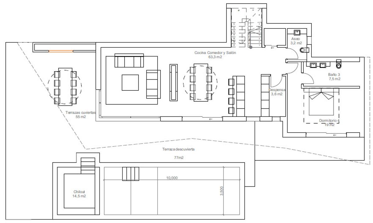 Huvila Javea, Alicante, Espanja 4 makuuhuonetta, 230 m2 No. 80512