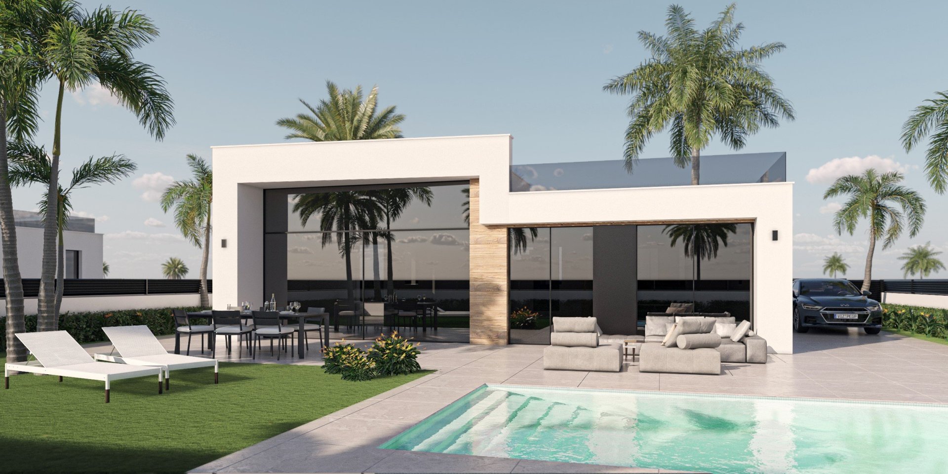 Villa in Murcia, Spanien 2 Schlafzimmer, 93 m2 Nr. 195576