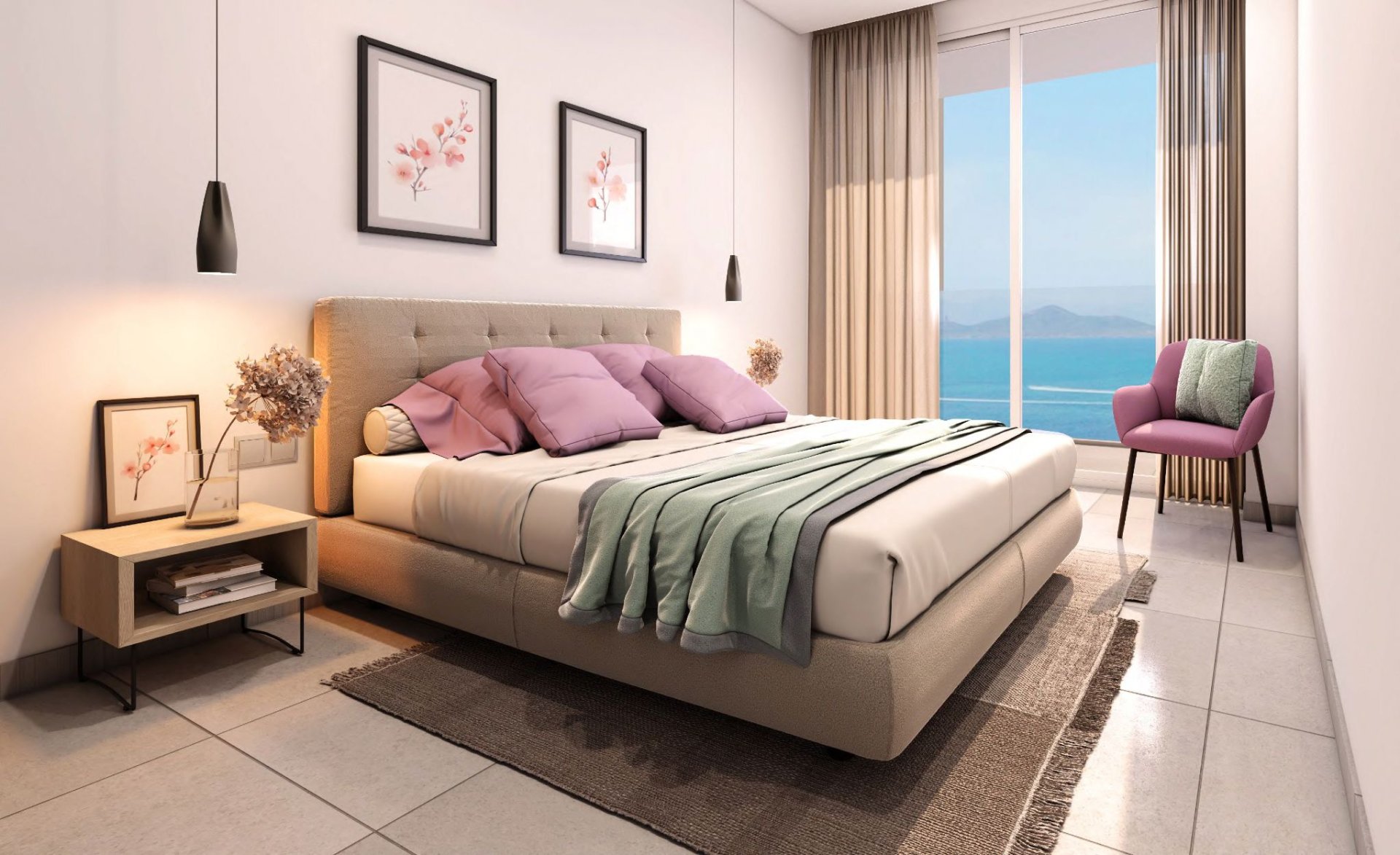 Apartamento en La Manga del Mar Menor, Murcia, España 2 dormitorios,  No. 195577
