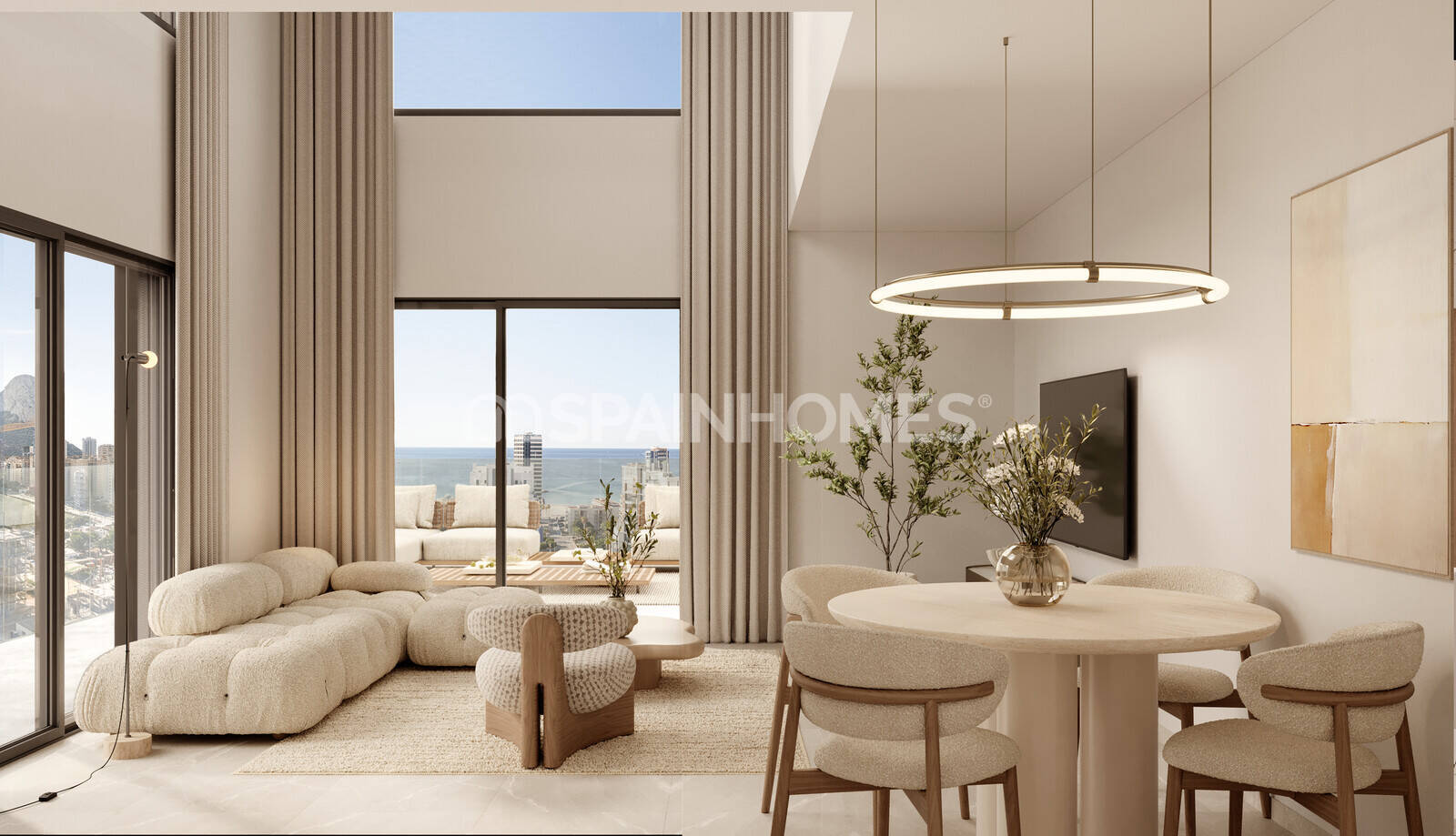 Apartamento en Calpe, Alicante, España 2 dormitorios, 75 m2 No. 161609