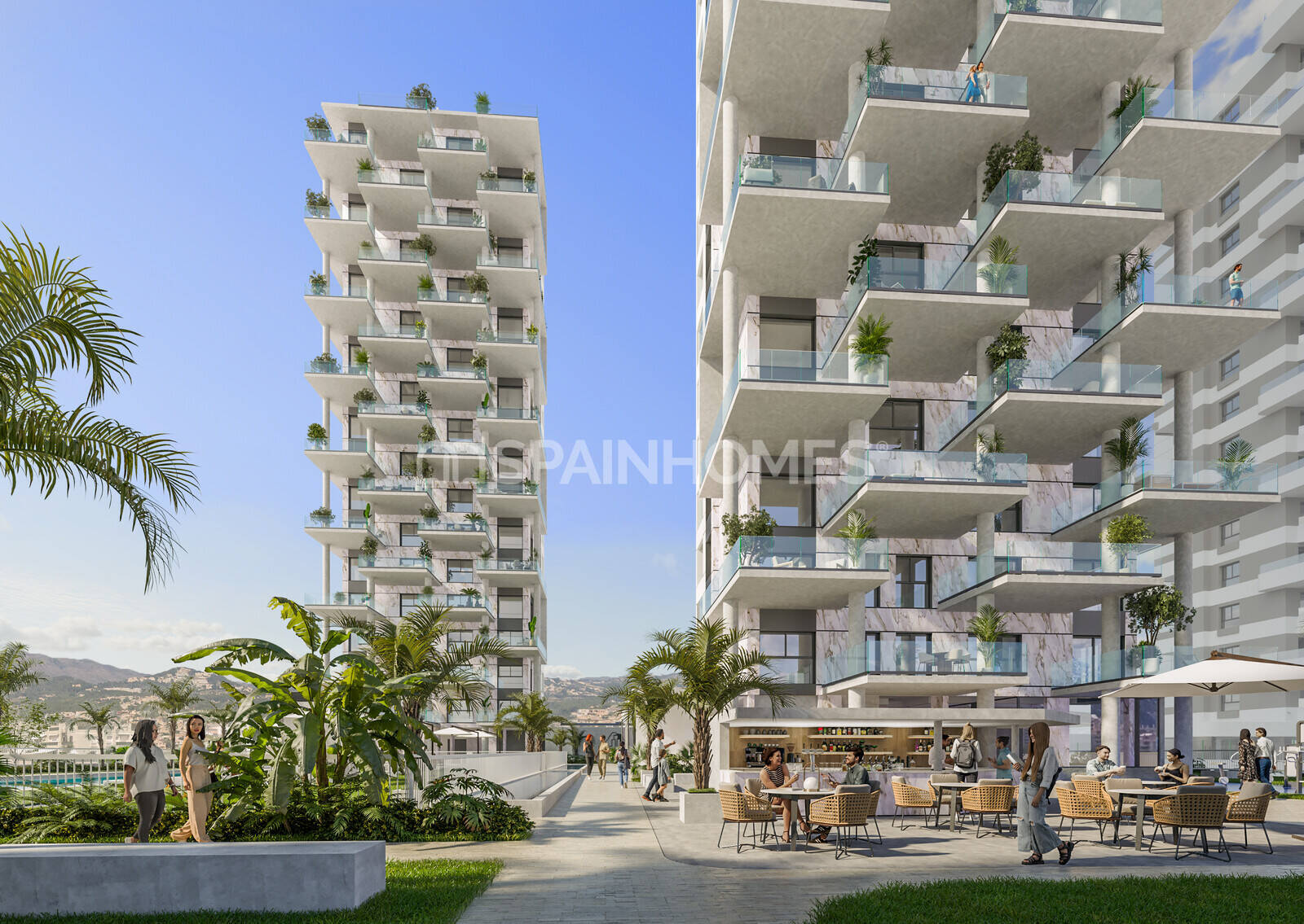 Apartamento en Calpe, Alicante, España 2 dormitorios, 75 m2 No. 161609