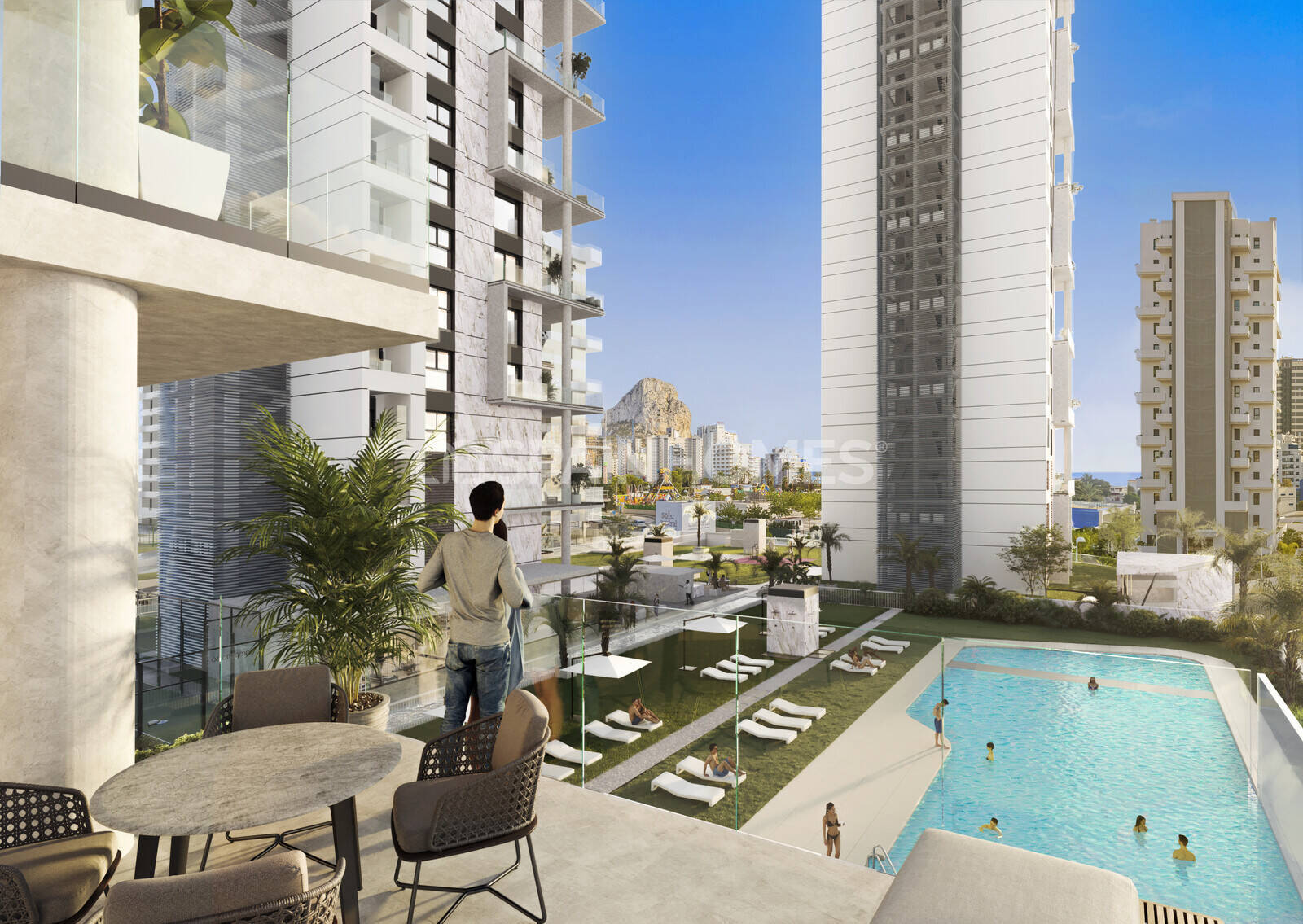 Penthouse in Calpe, Alicante, Spain 3 bedrooms, 93 sq.m. No. 161611