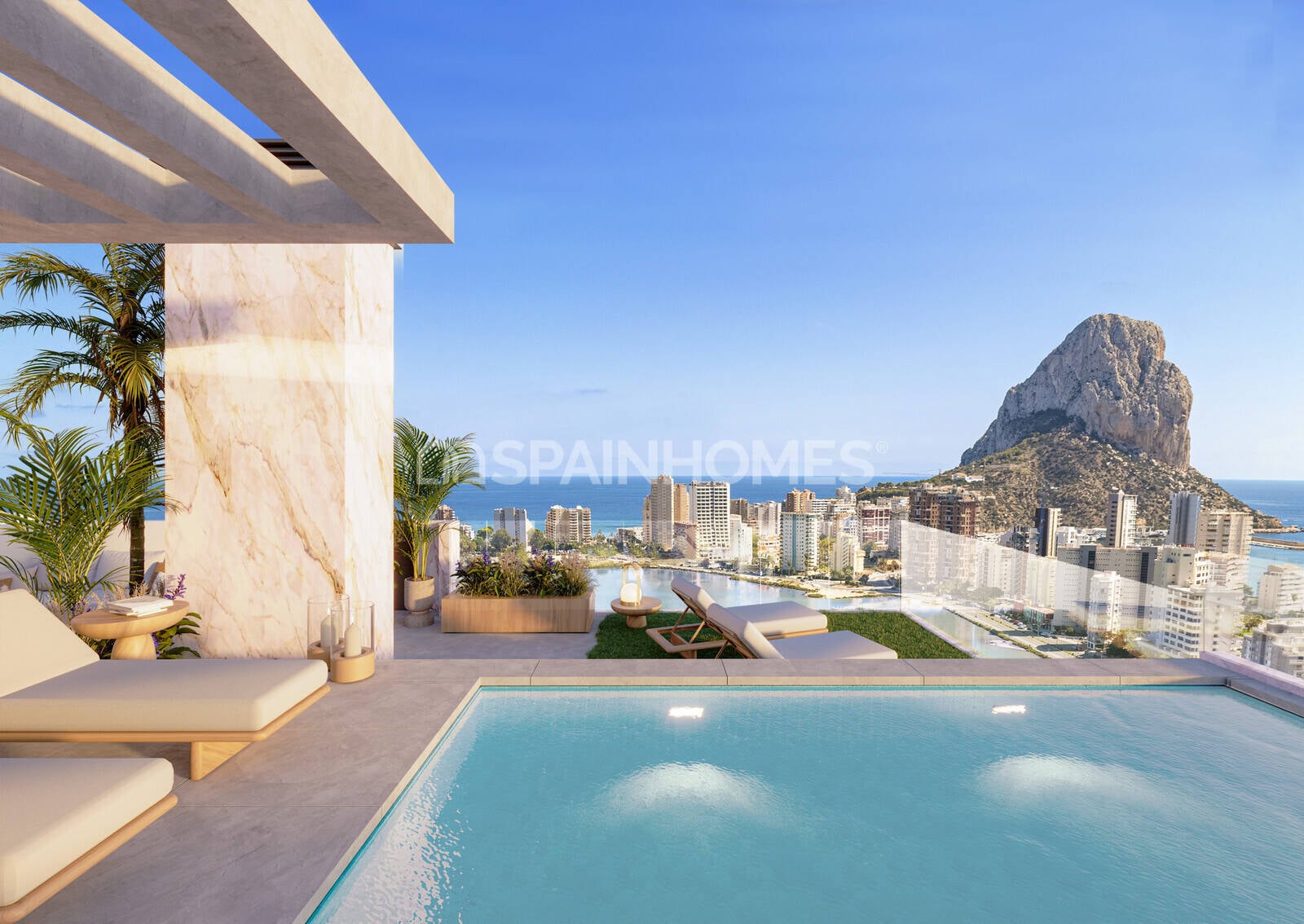 Penthouse in Calpe, Alicante, Spain 3 bedrooms, 93 sq.m. No. 161611