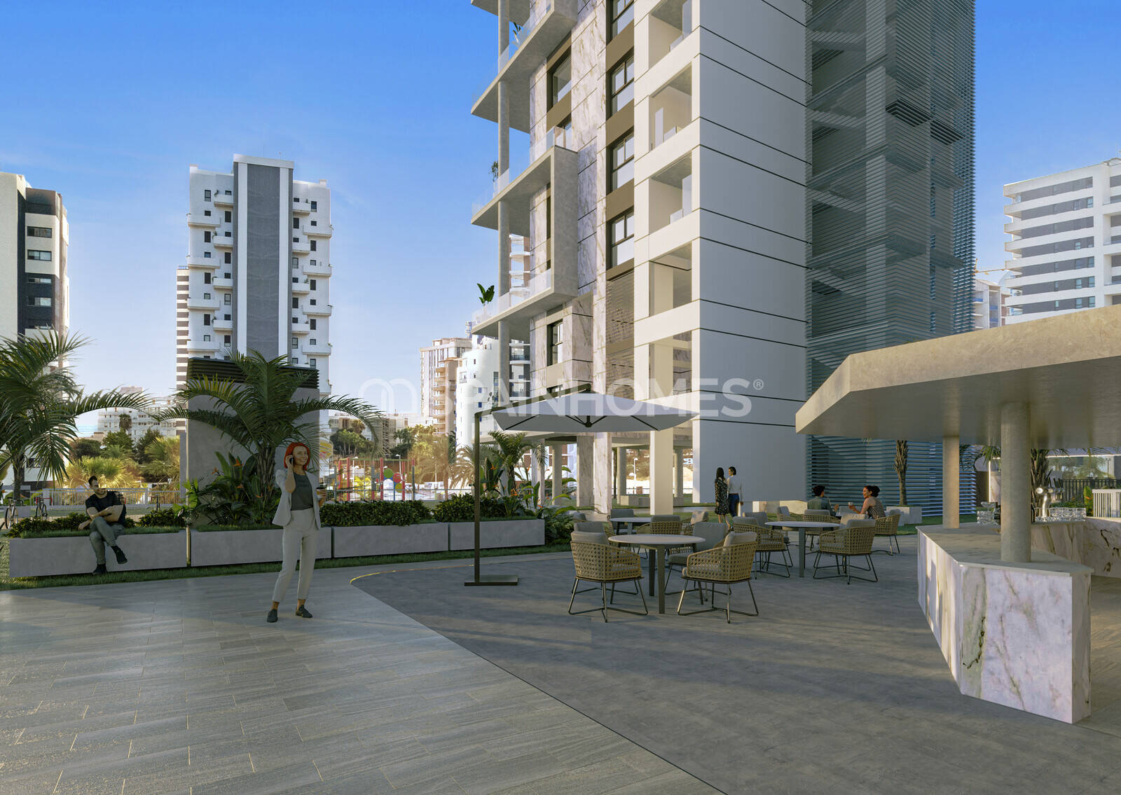 Penthouse in Calpe, Alicante, Spain 3 bedrooms, 93 sq.m. No. 161611