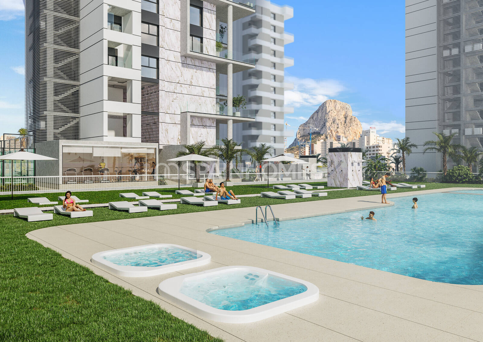 Penthouse in Calpe, Alicante, Spain 3 bedrooms, 93 sq.m. No. 161611