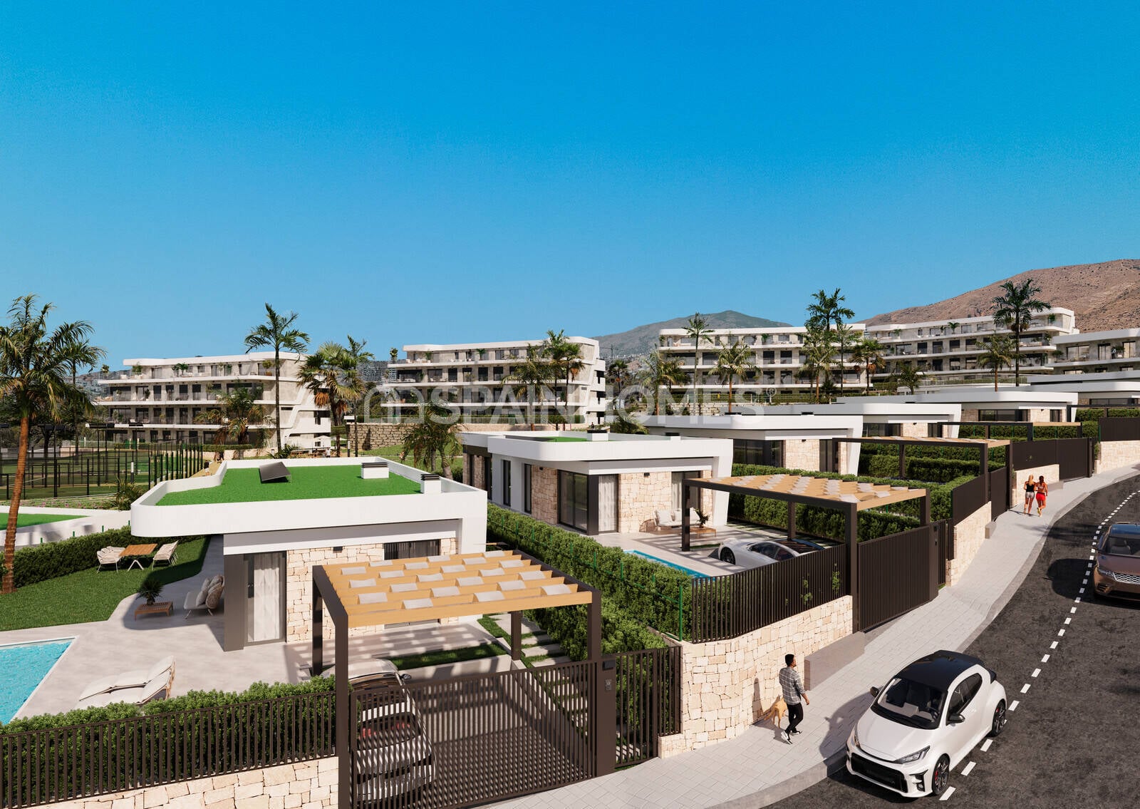 Villa in Finestrat, Alicante, Spanien 3 Schlafzimmer, 114 m2 Nr. 161608