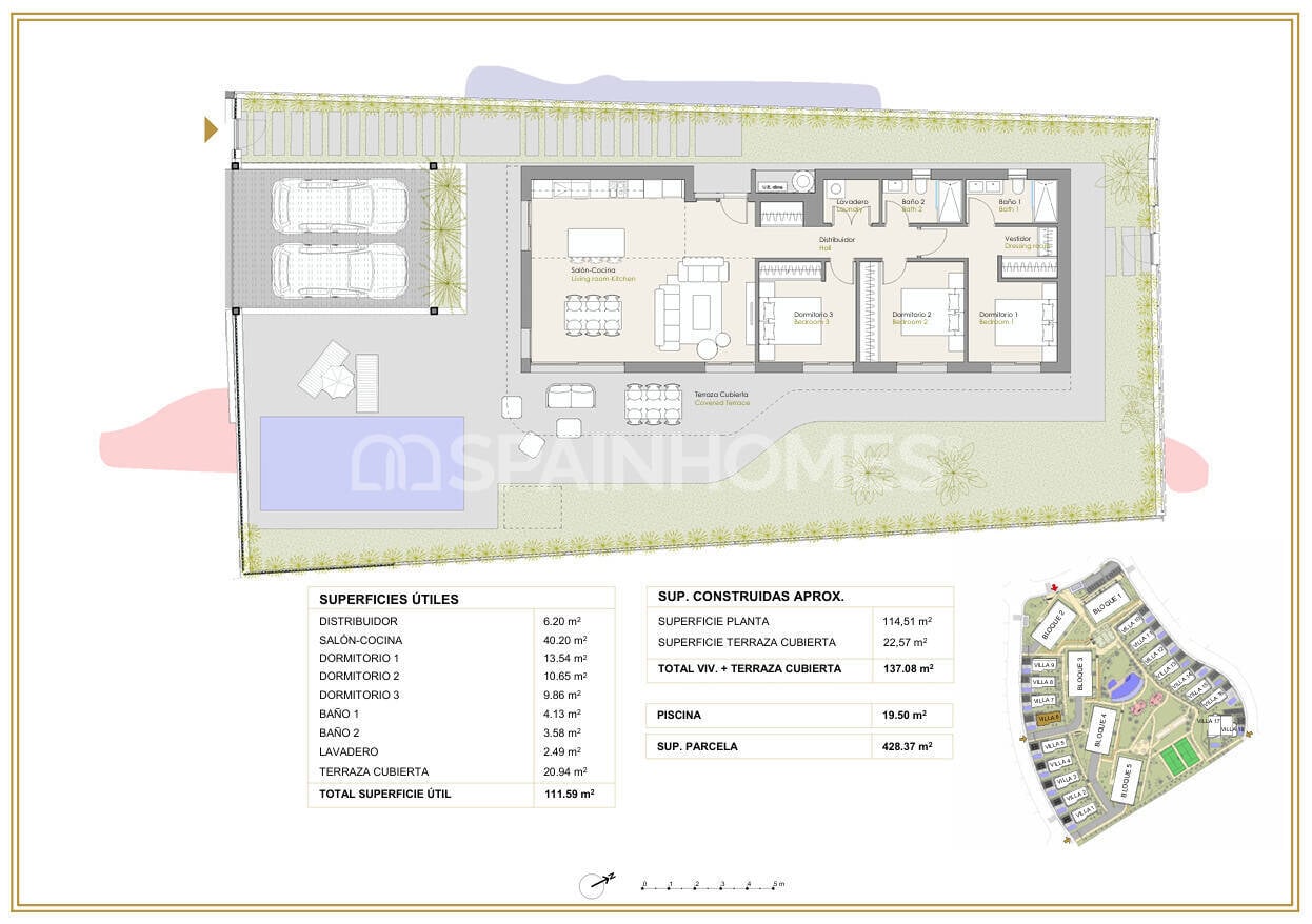 Villa in Finestrat, Alicante, Spanien 3 Schlafzimmer, 114 m2 Nr. 161608