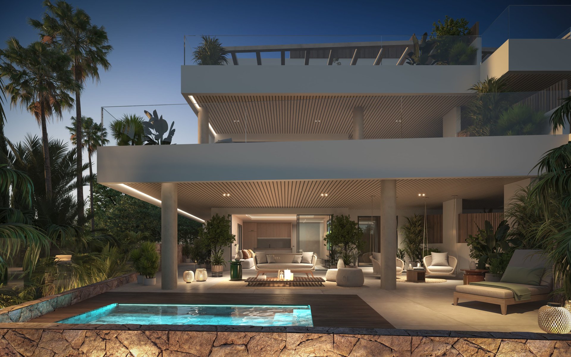 Bungalow w Marbella, Malaga, Hiszpania 3 sypialnie, 267 mkw. nr 193064
