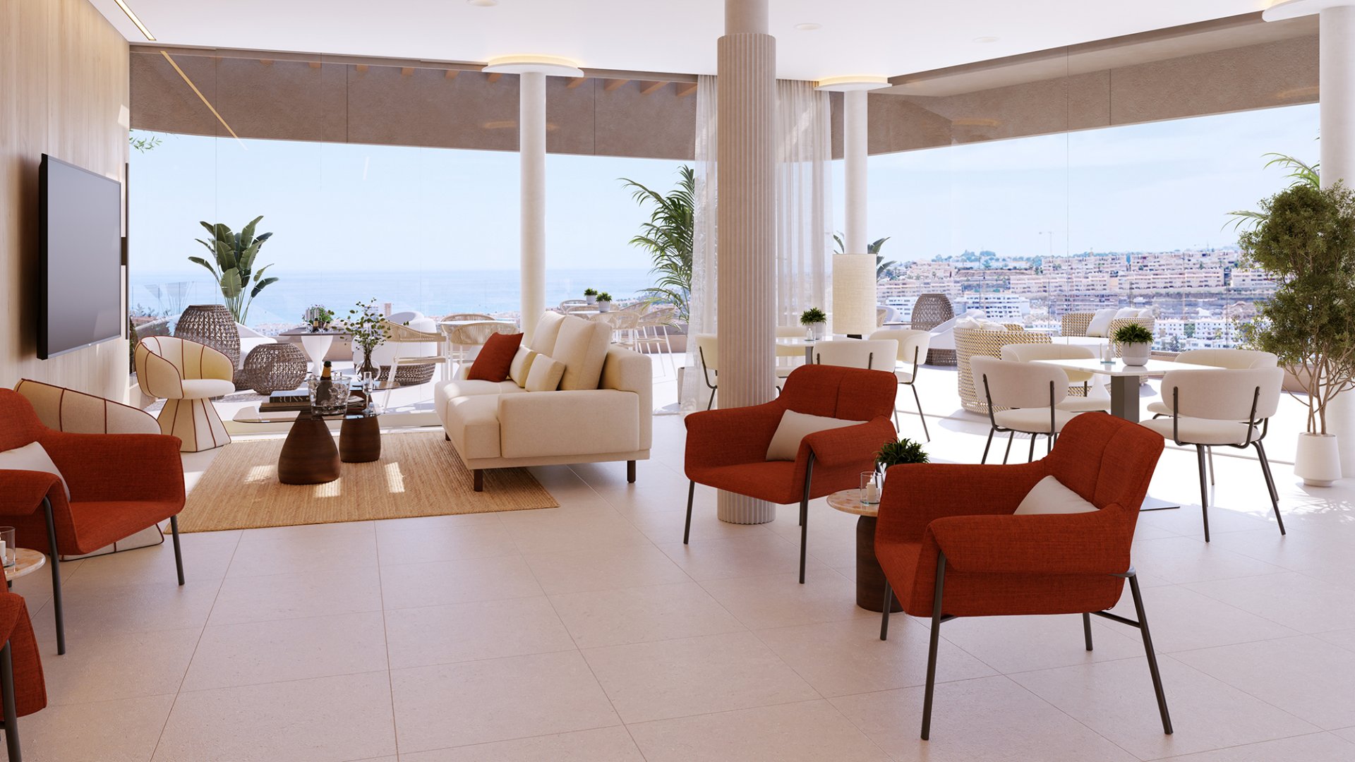 Appartamento a Mijas, Malaga, Spagna 2 camere da letto, 114 mq. N° 193066