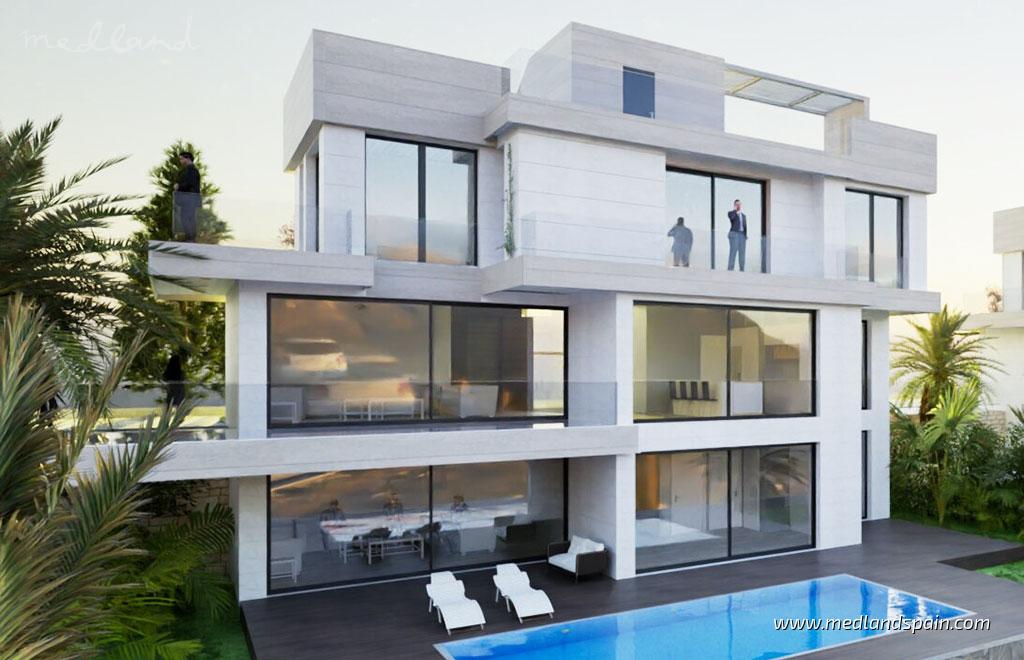 Huvila Estepona, Malaga, Espanja 4 makuuhuonetta, 132 m2 No. 132945