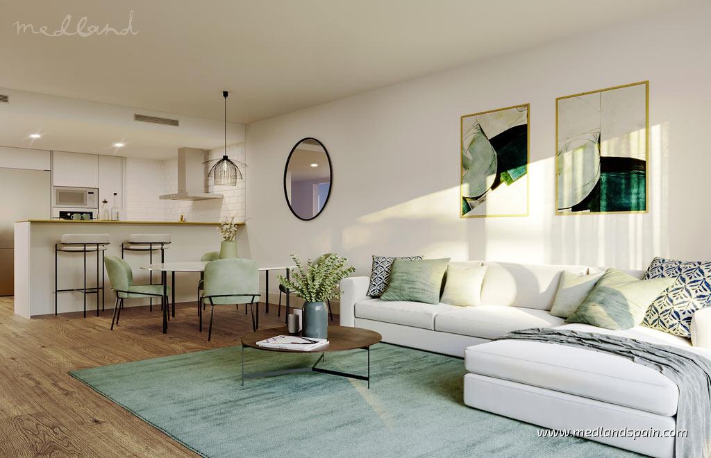 Dzīvoklis Elche, Alicante, Spānijā 2 istabas, 95 m2 Nr. 132947