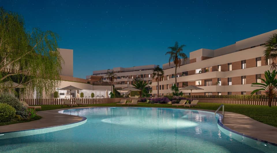 Huoneisto Mijas, Malaga, Espanja 3 makuuhuonetta, 95 m2 No. 147994