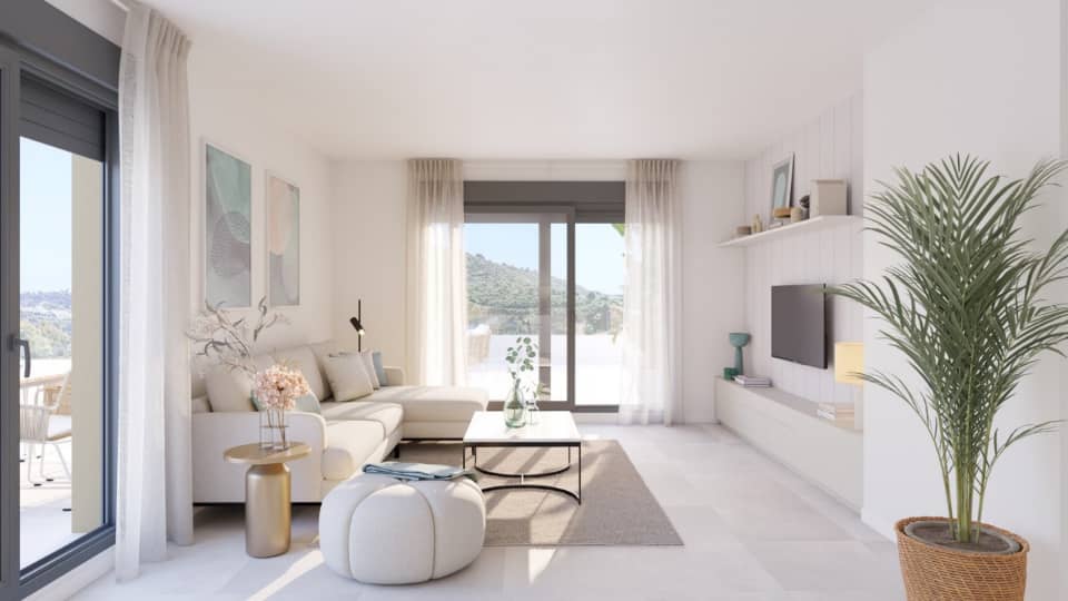 Huoneisto Mijas, Malaga, Espanja 3 makuuhuonetta, 95 m2 No. 147994