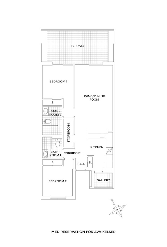 Lägenhet i Alicante, Spanien 2 sovrum, 87 kvm. Nr. 145357