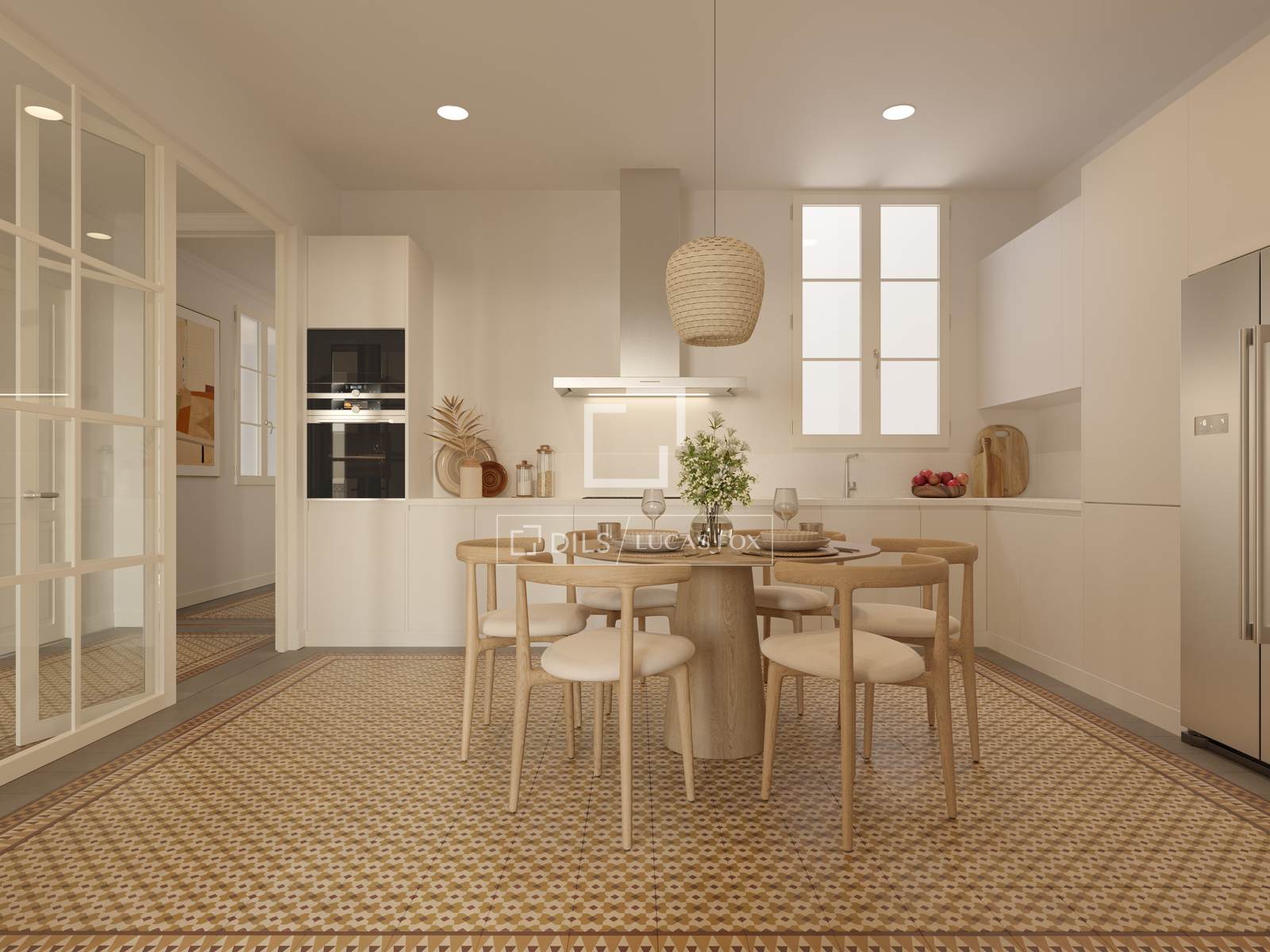 Apartment in Barcelona, Spain 4 bedrooms, 215 sq.m. No. 151001