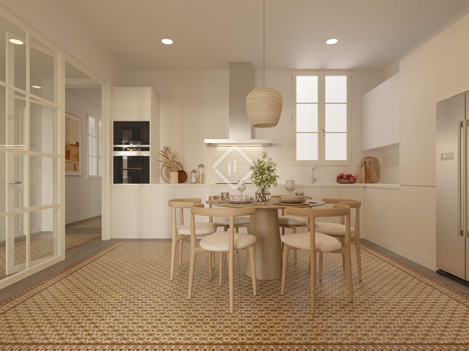Apartment in Barcelona, Spain 4 bedrooms, 215 sq.m. No. 151001