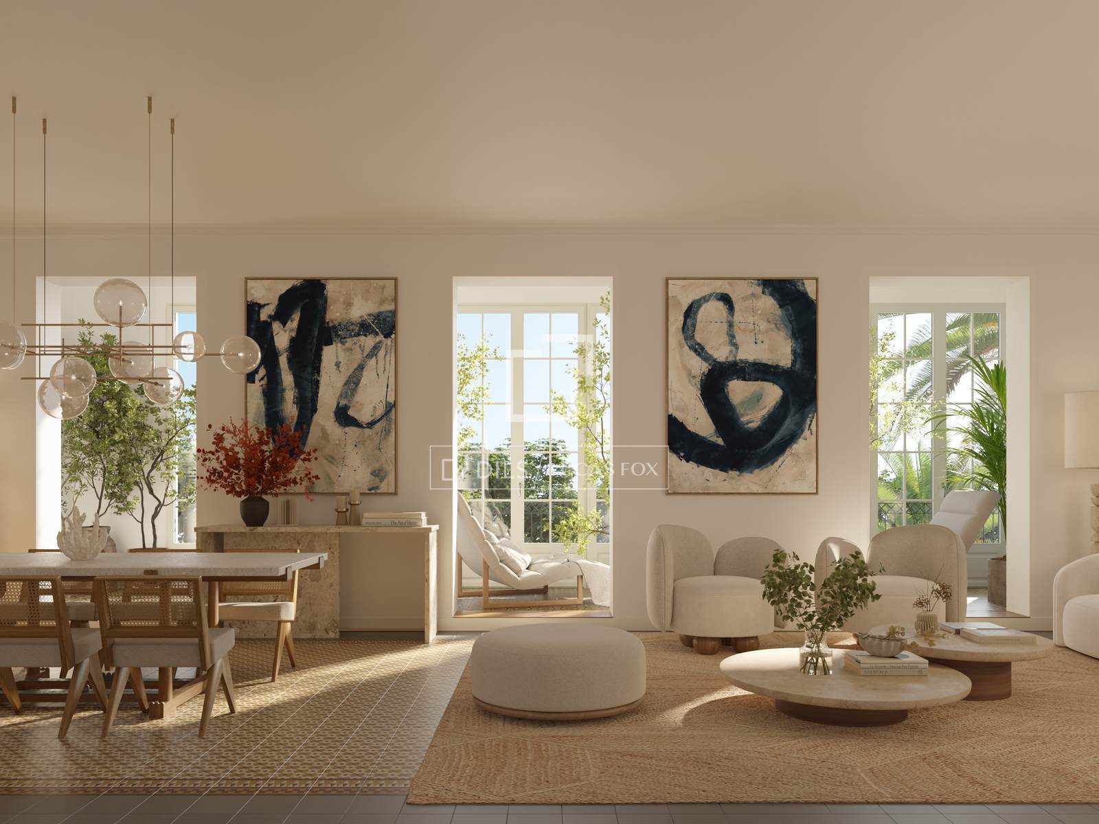 Apartment in Barcelona, Spain 4 bedrooms, 215 sq.m. No. 151001