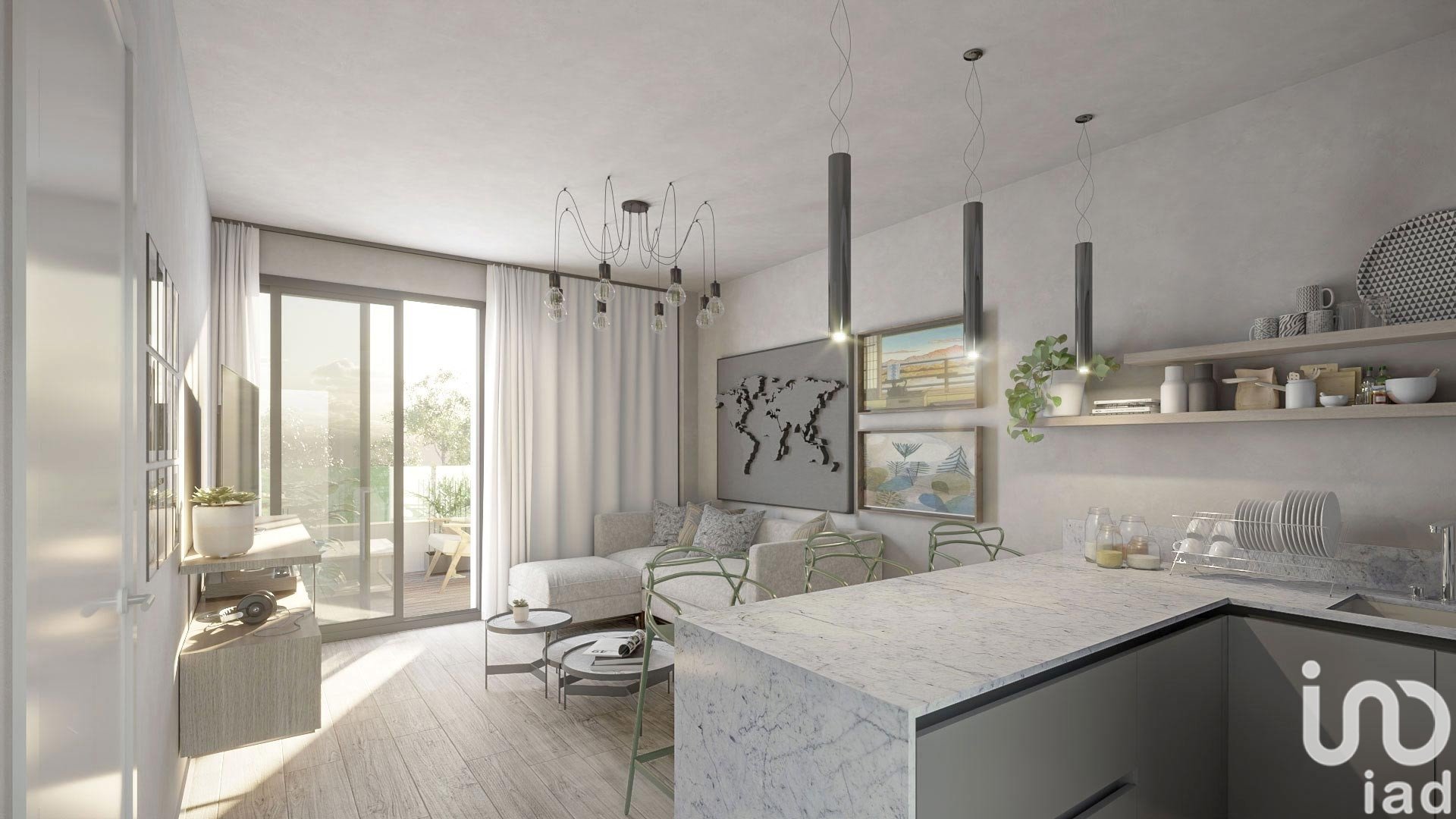 Apartment à Mijas, Malaga, Espagne 2 chambres, 75 m2 No. 153456