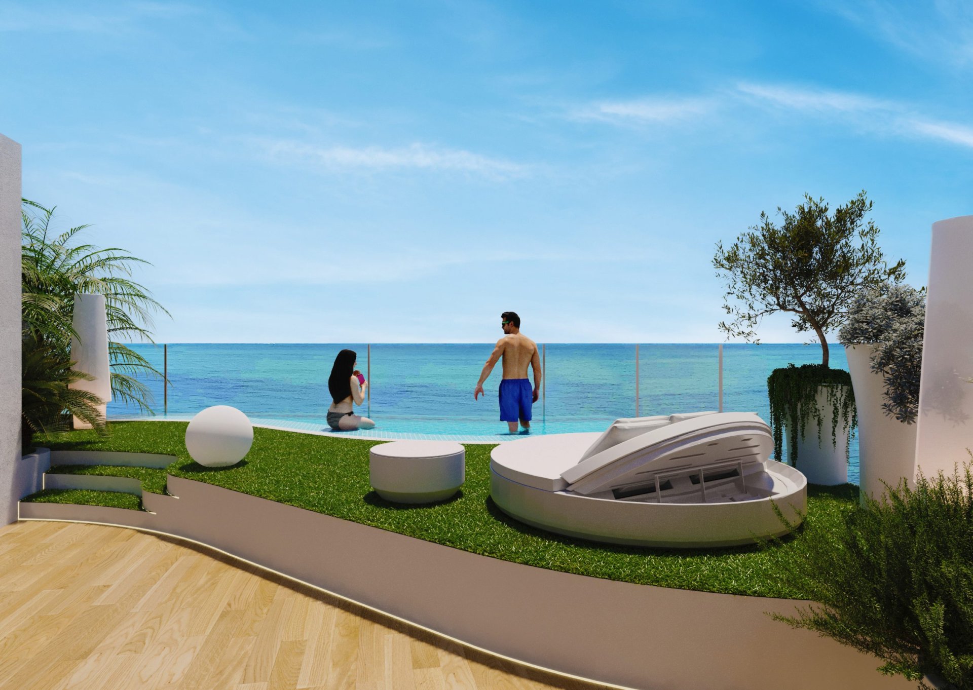 Dzīvoklis La Manga del Mar Menor, Murcia, Spānijā 3 istabas, 229 m2 Nr. 163805