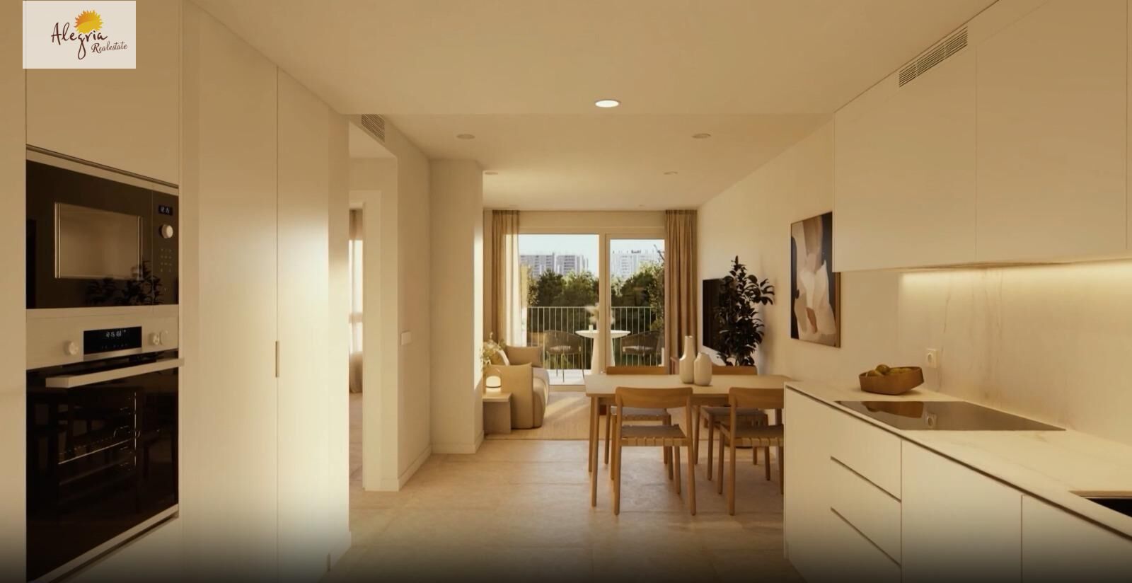 Apartament w Valencia, Hiszpania 2 sypialnie, 82 mkw. nr 165866